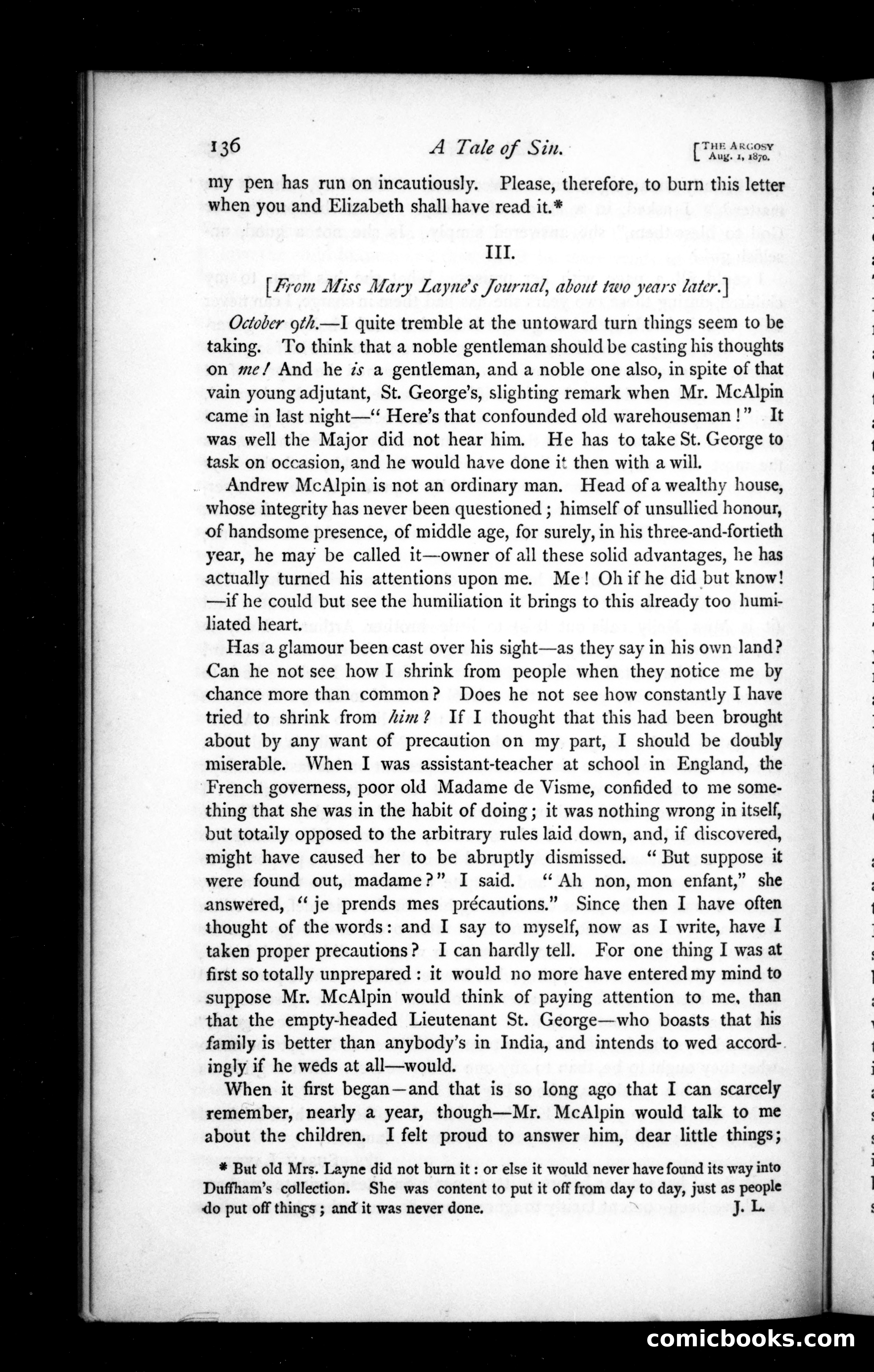 The Argosy, Vol. X — page 58 of 82