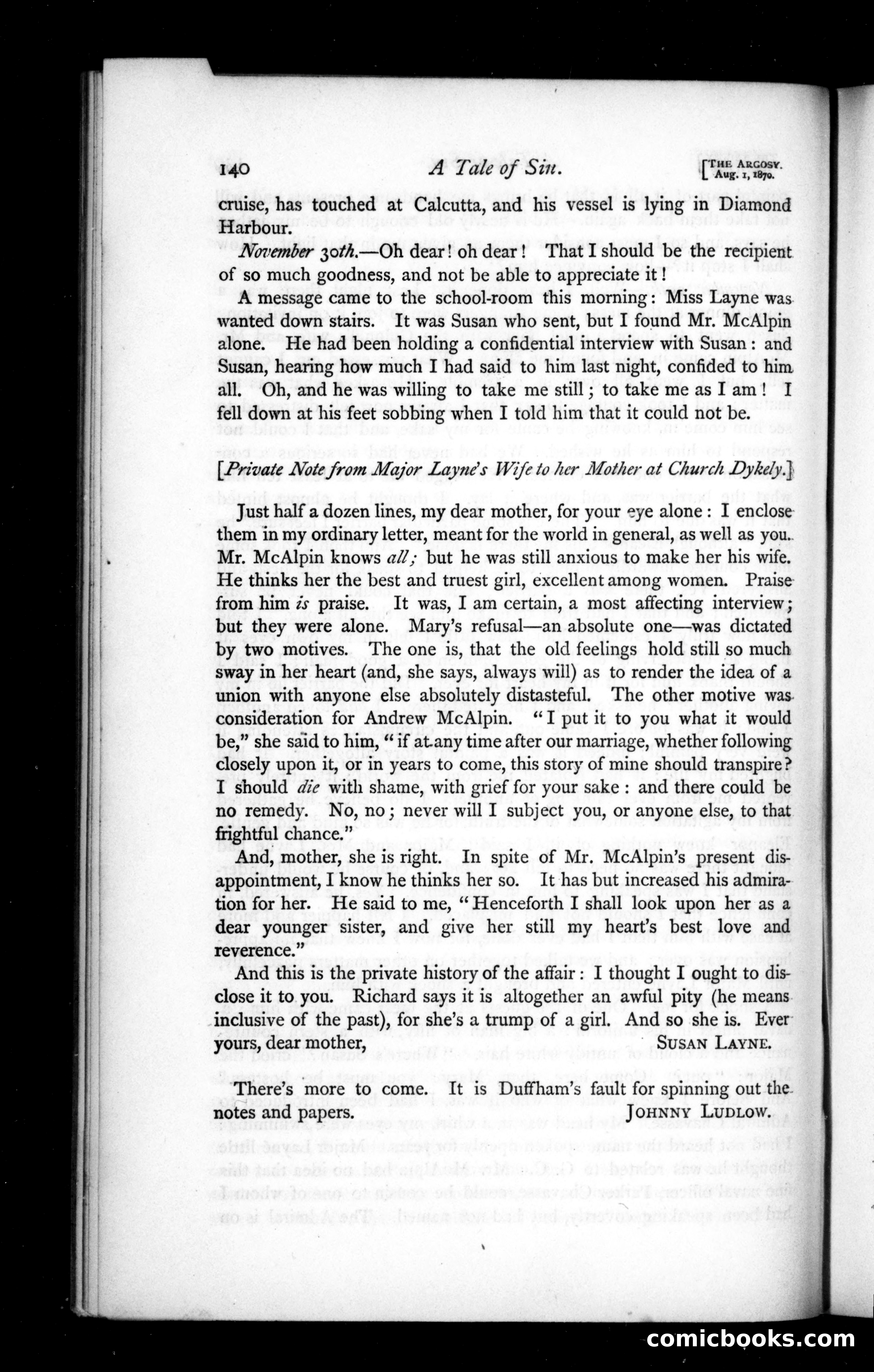 The Argosy, Vol. X — page 62 of 82