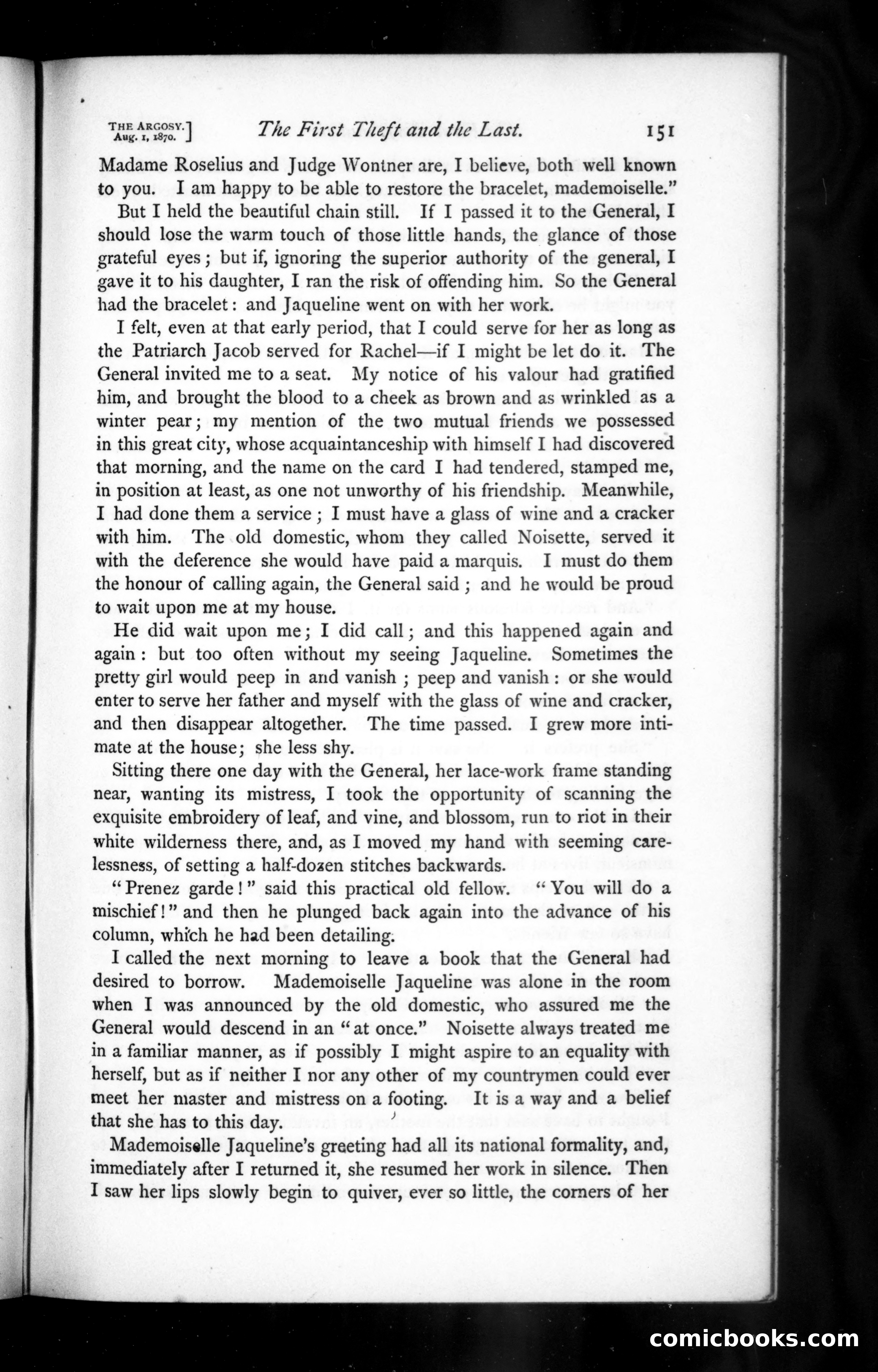 The Argosy, Vol. X — page 73 of 82
