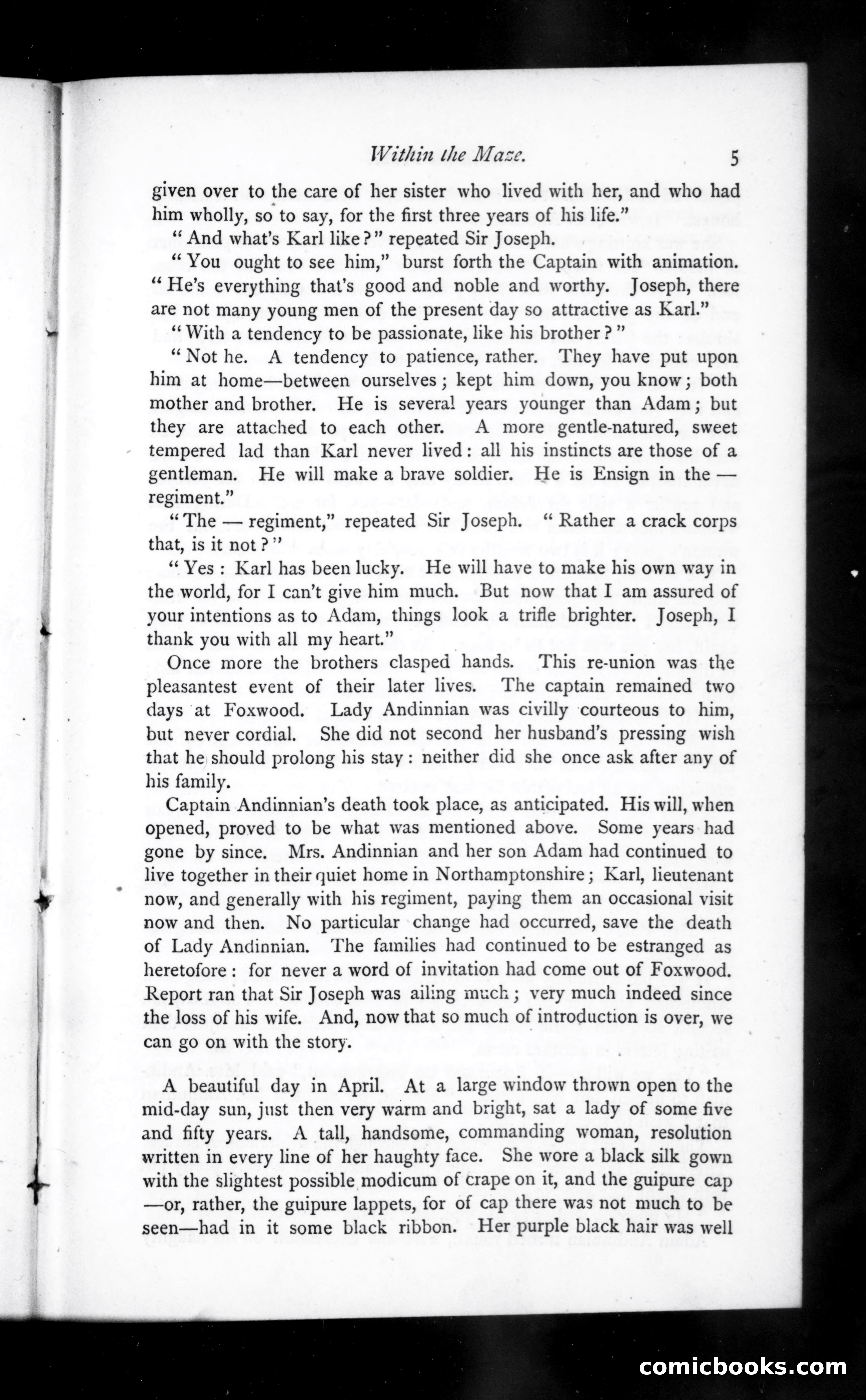 The Argosy, Vol. XIII — page 5 of 82