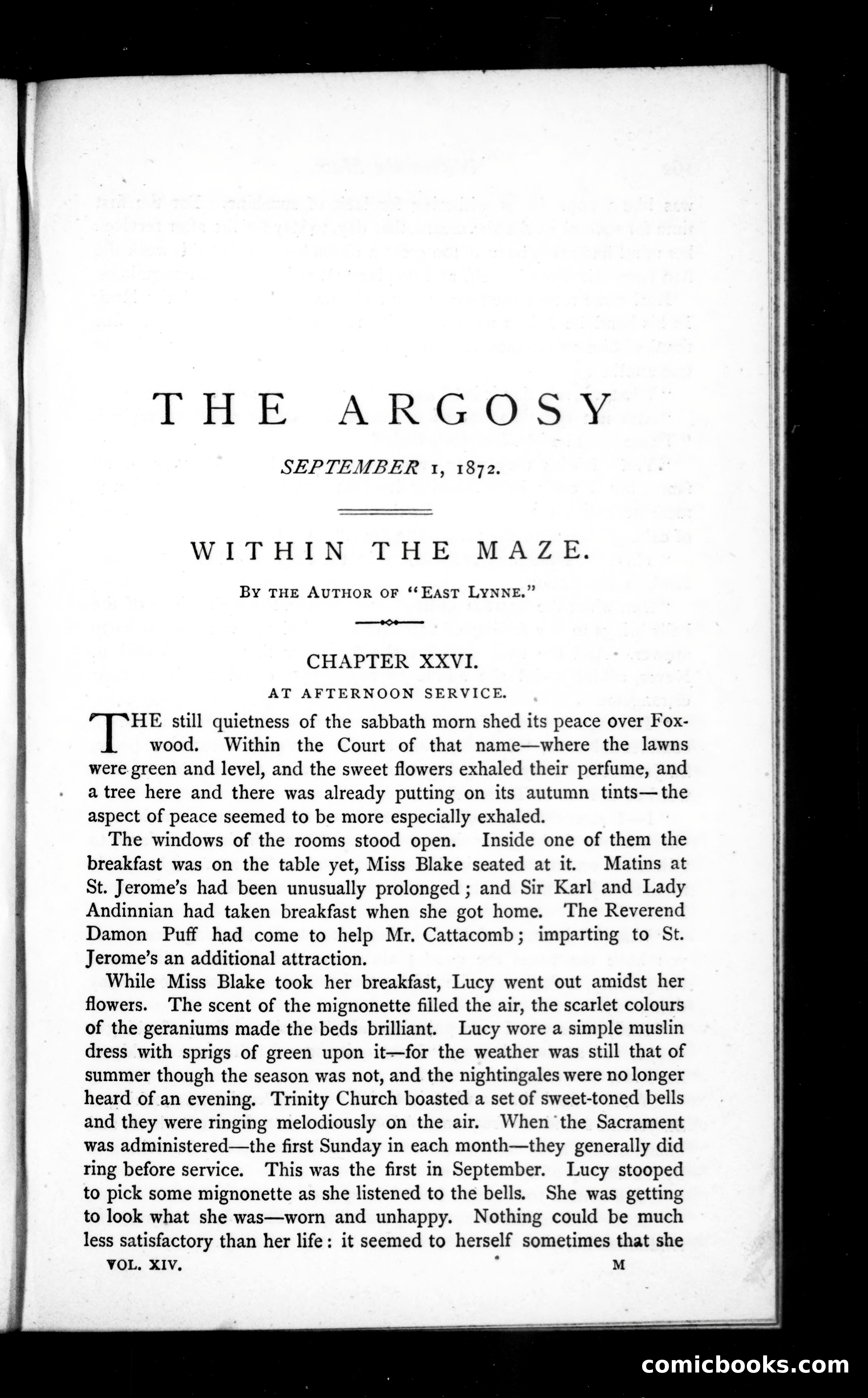 The Argosy, Vol. 14 — page 1 of 82