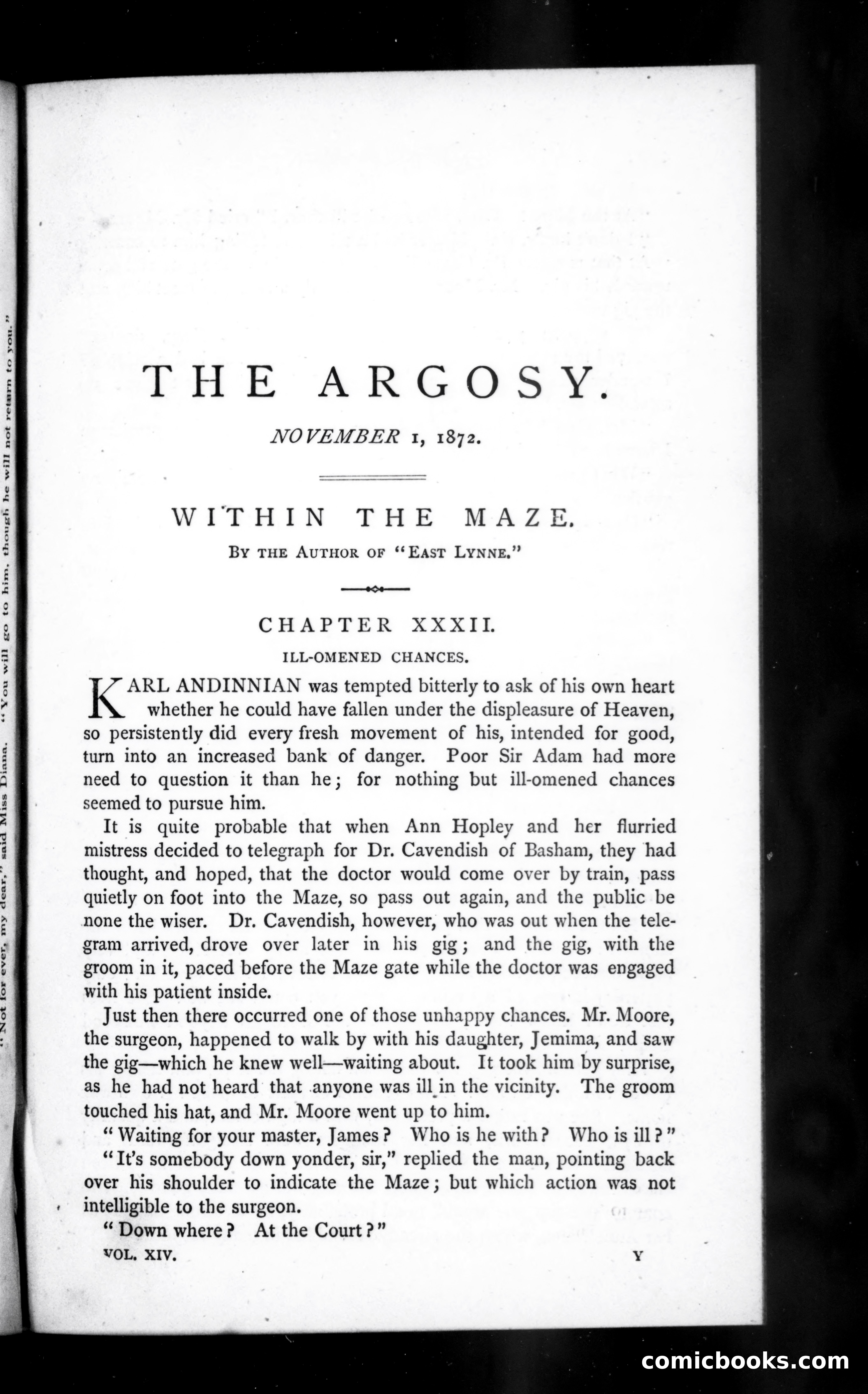 The Argosy, Vol. XIV — page 1 of 82