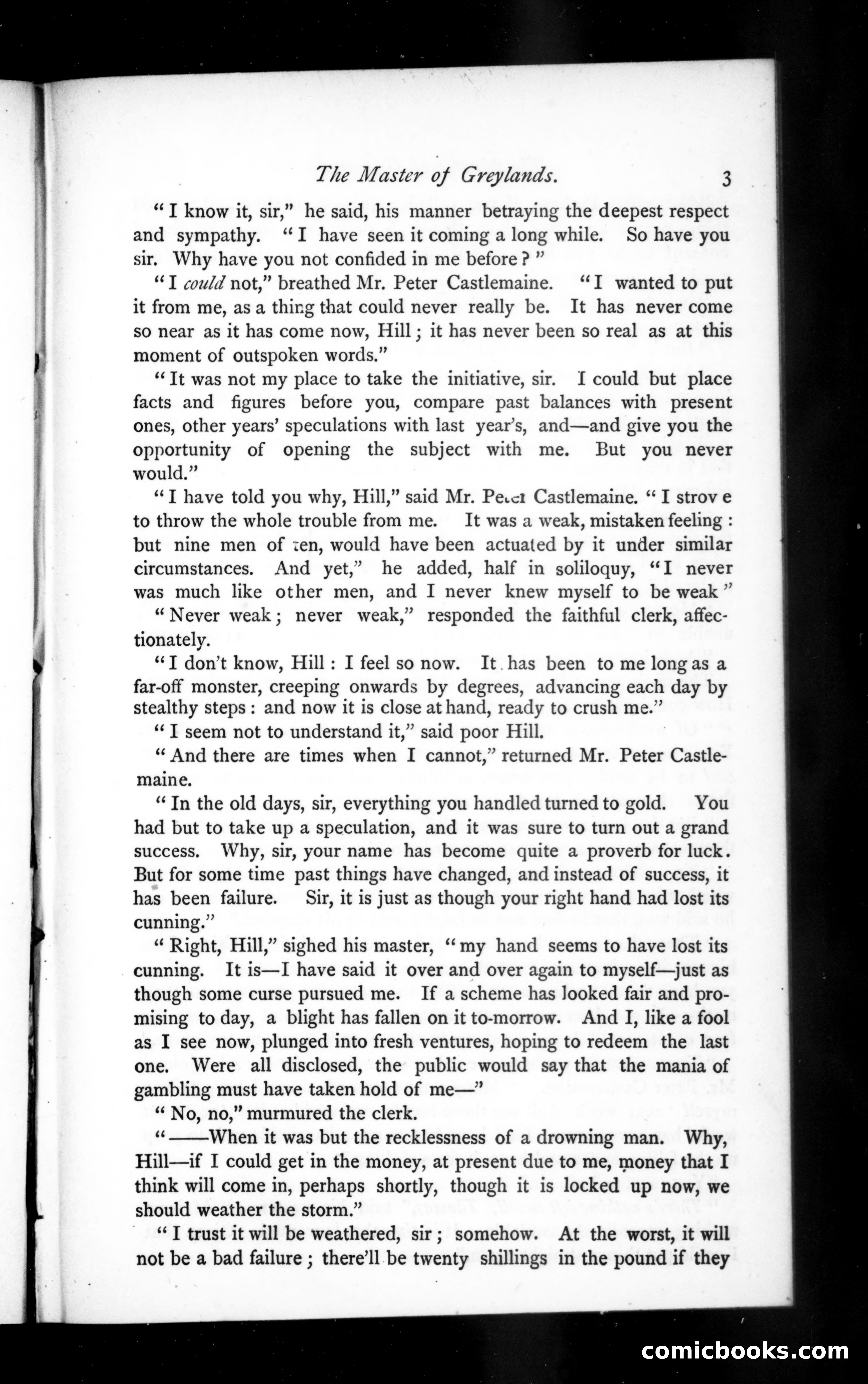 The Argosy, Vol. 15 — page 3 of 82