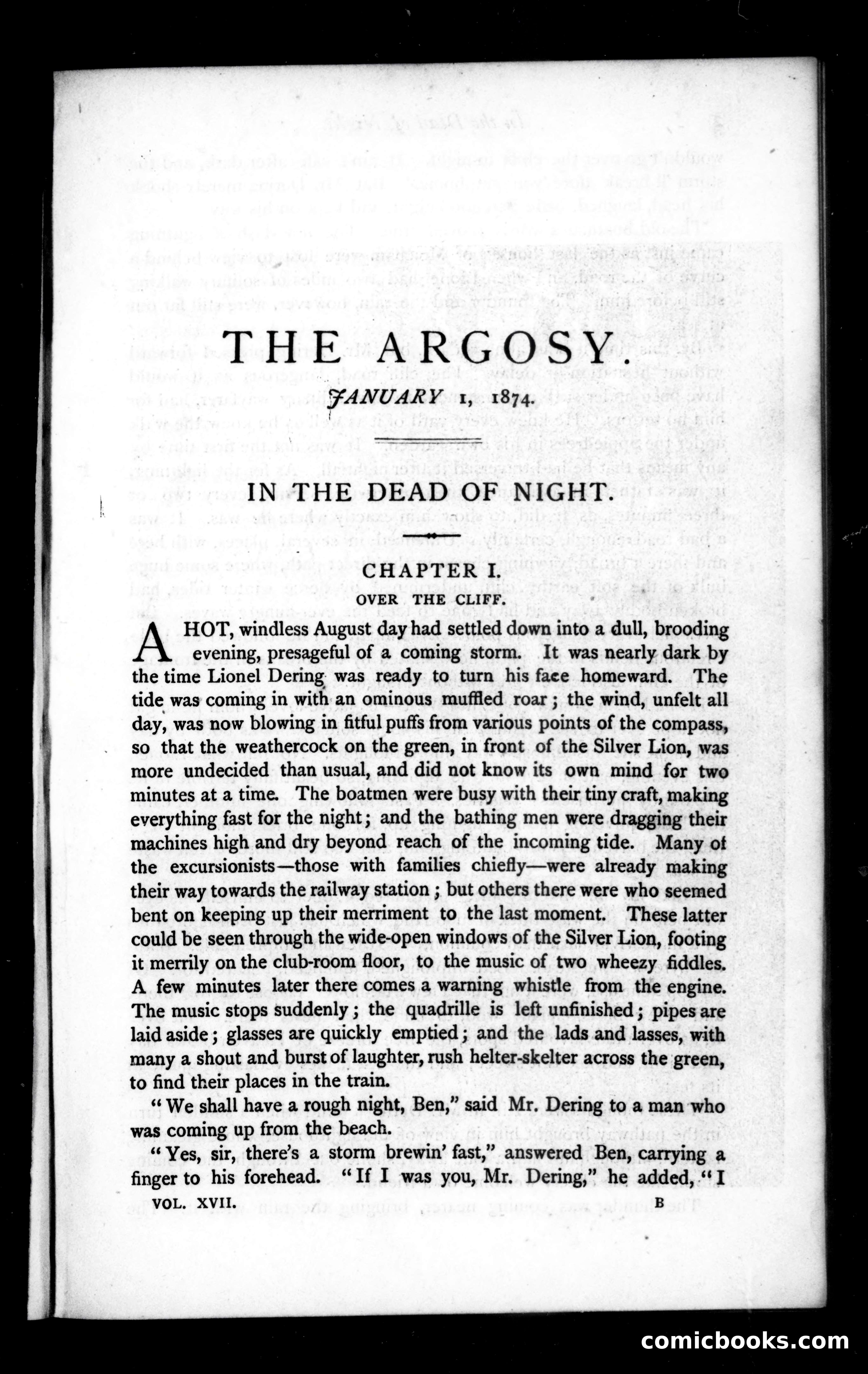The Argosy, Vol. 17 — page 1 of 82