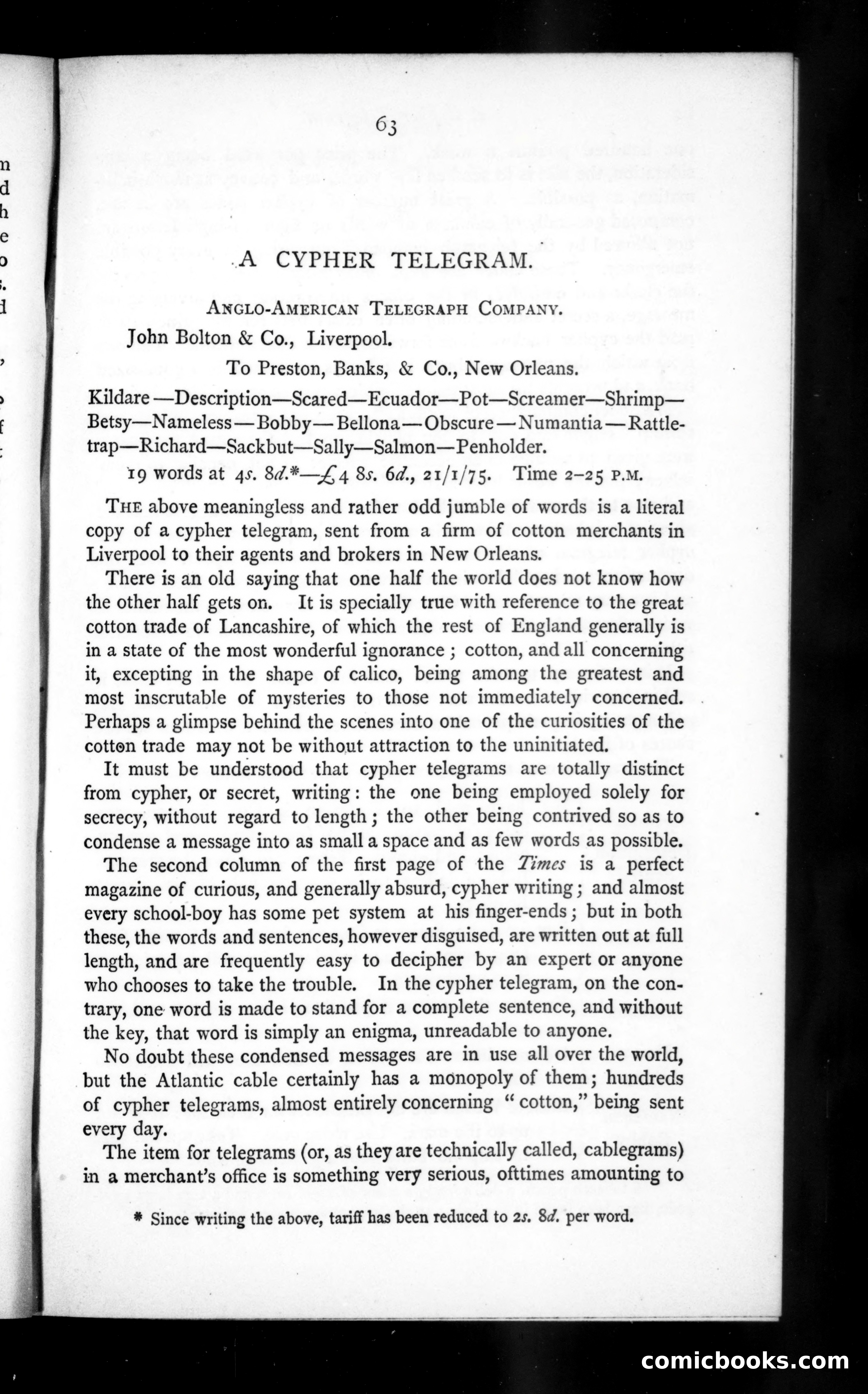 The Argosy, Vol. 20 — page 63 of 82