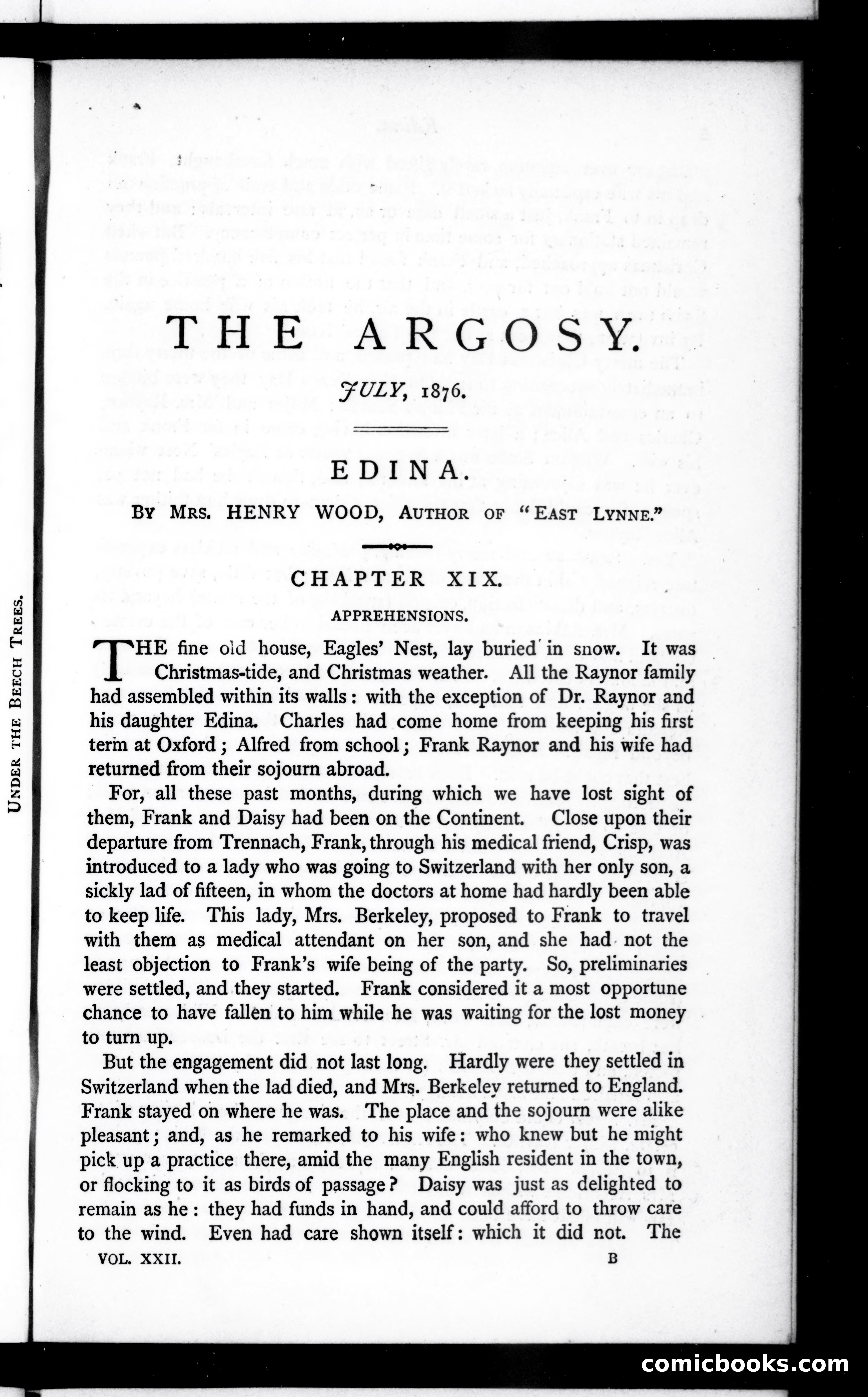 The Argosy, Vol. 22 — page 1 of 82
