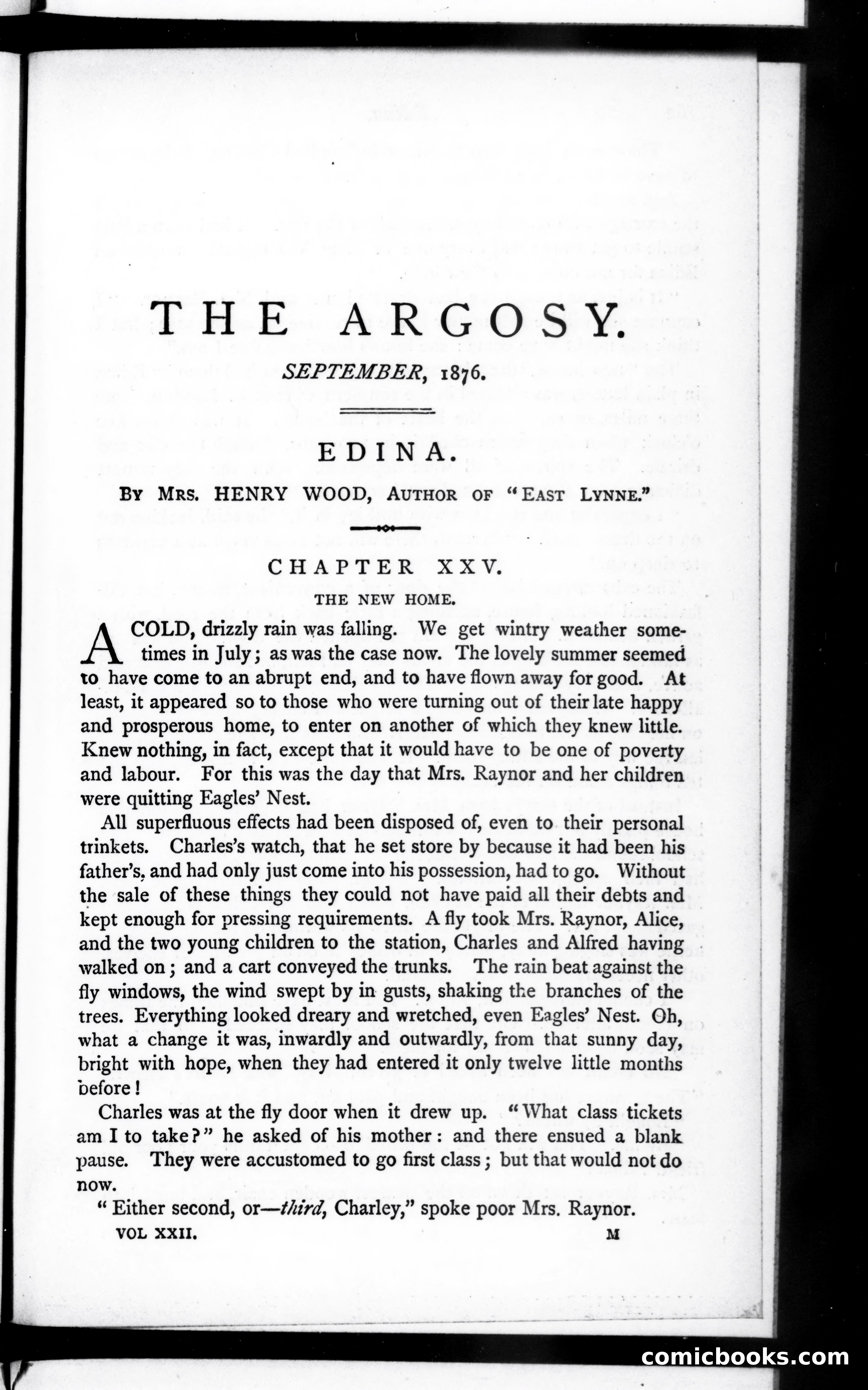The Argosy, Vol. 22 — page 1 of 82