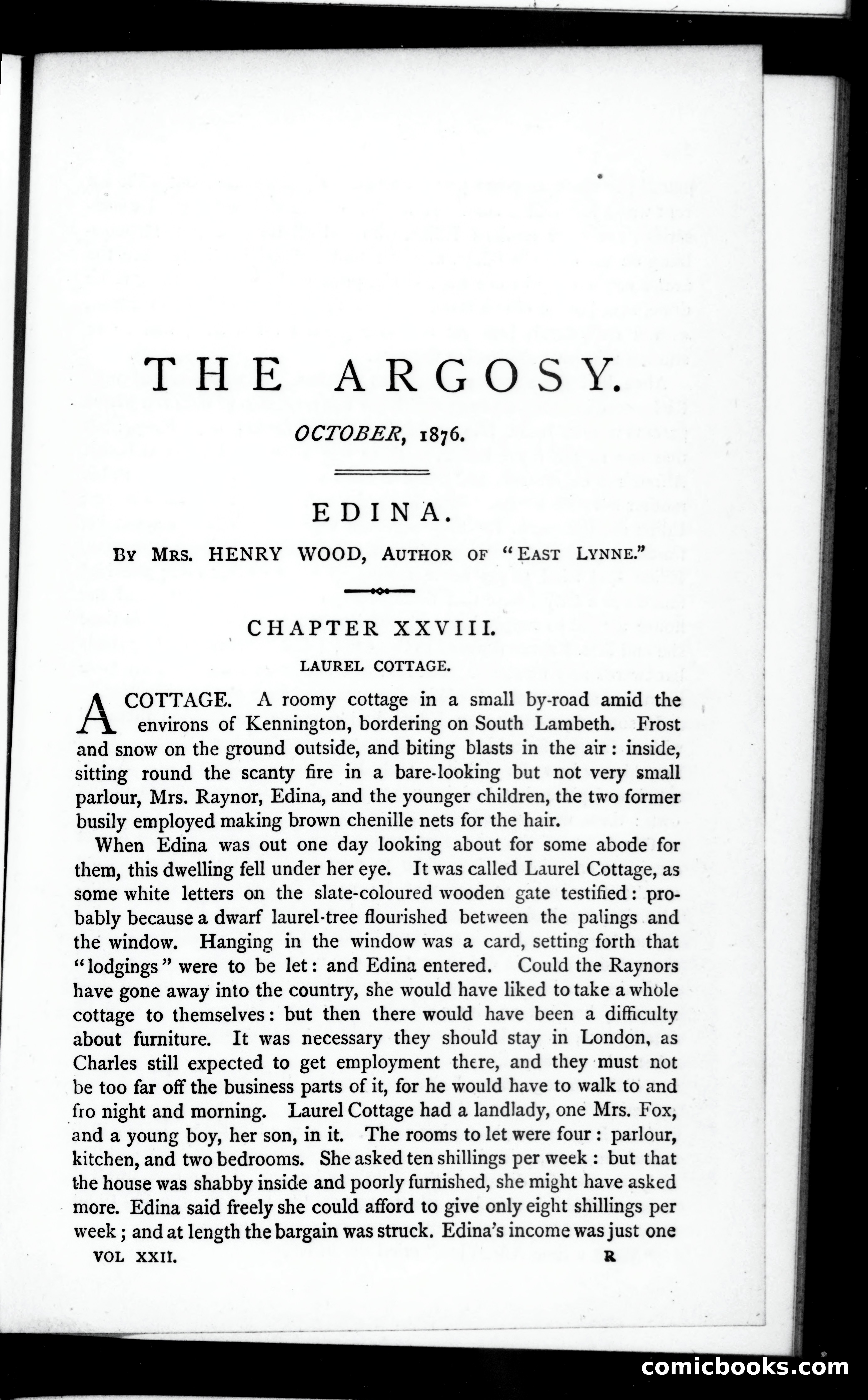 The Argosy, Vol. 22 — page 1 of 82