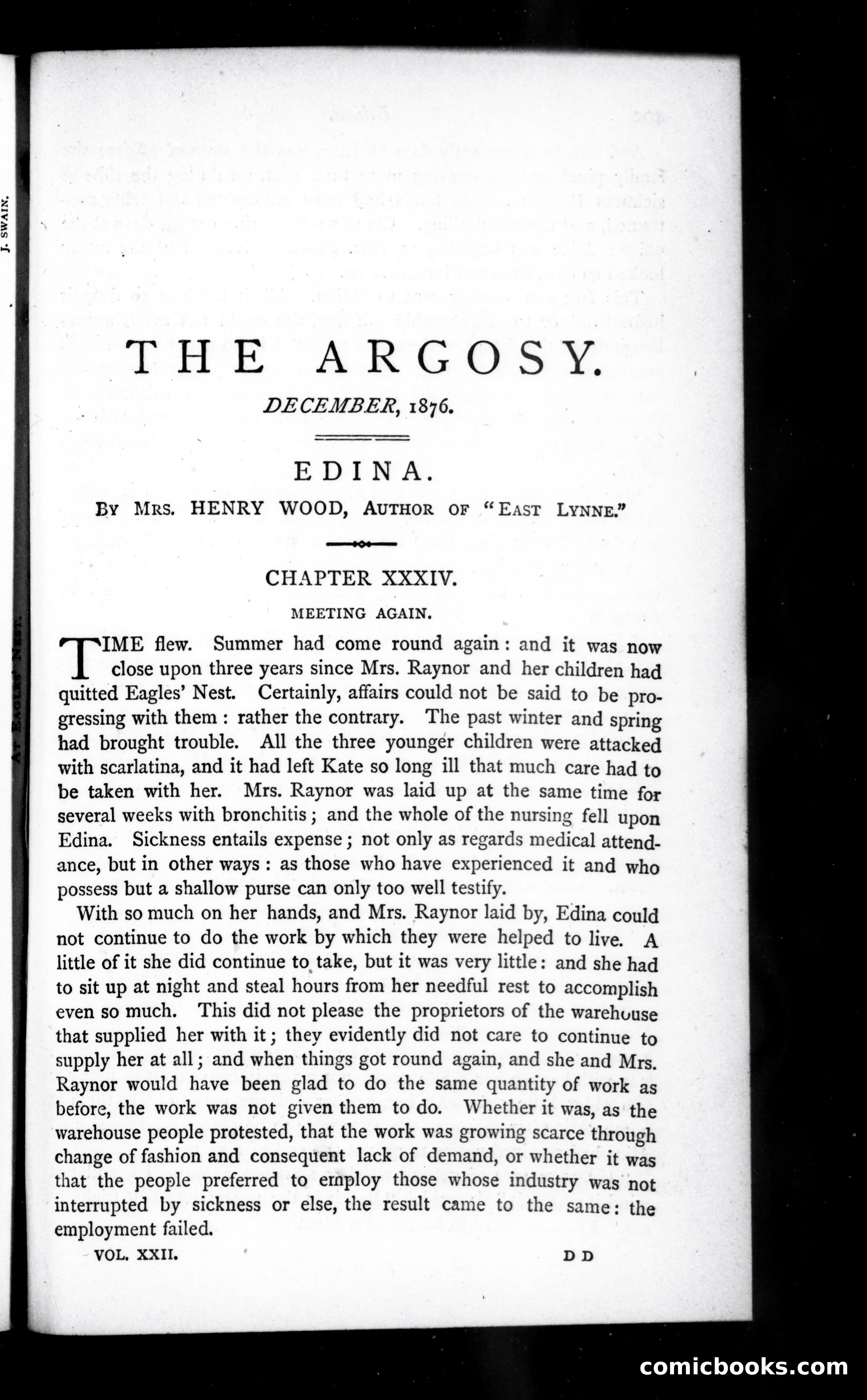 The Argosy, Vol. 22 — page 1 of 119