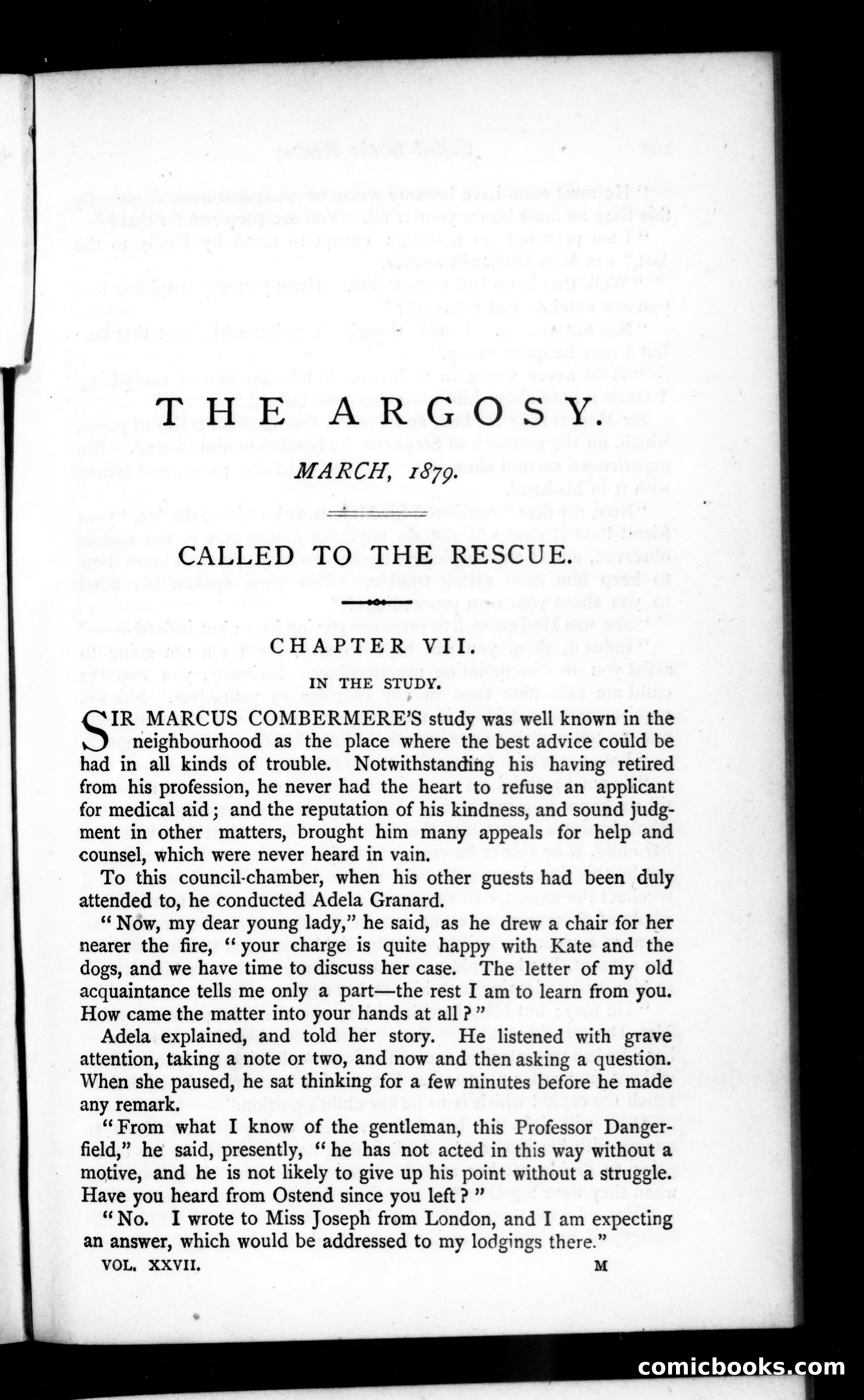 The Argosy, Vol. 27 — page 1 of 82