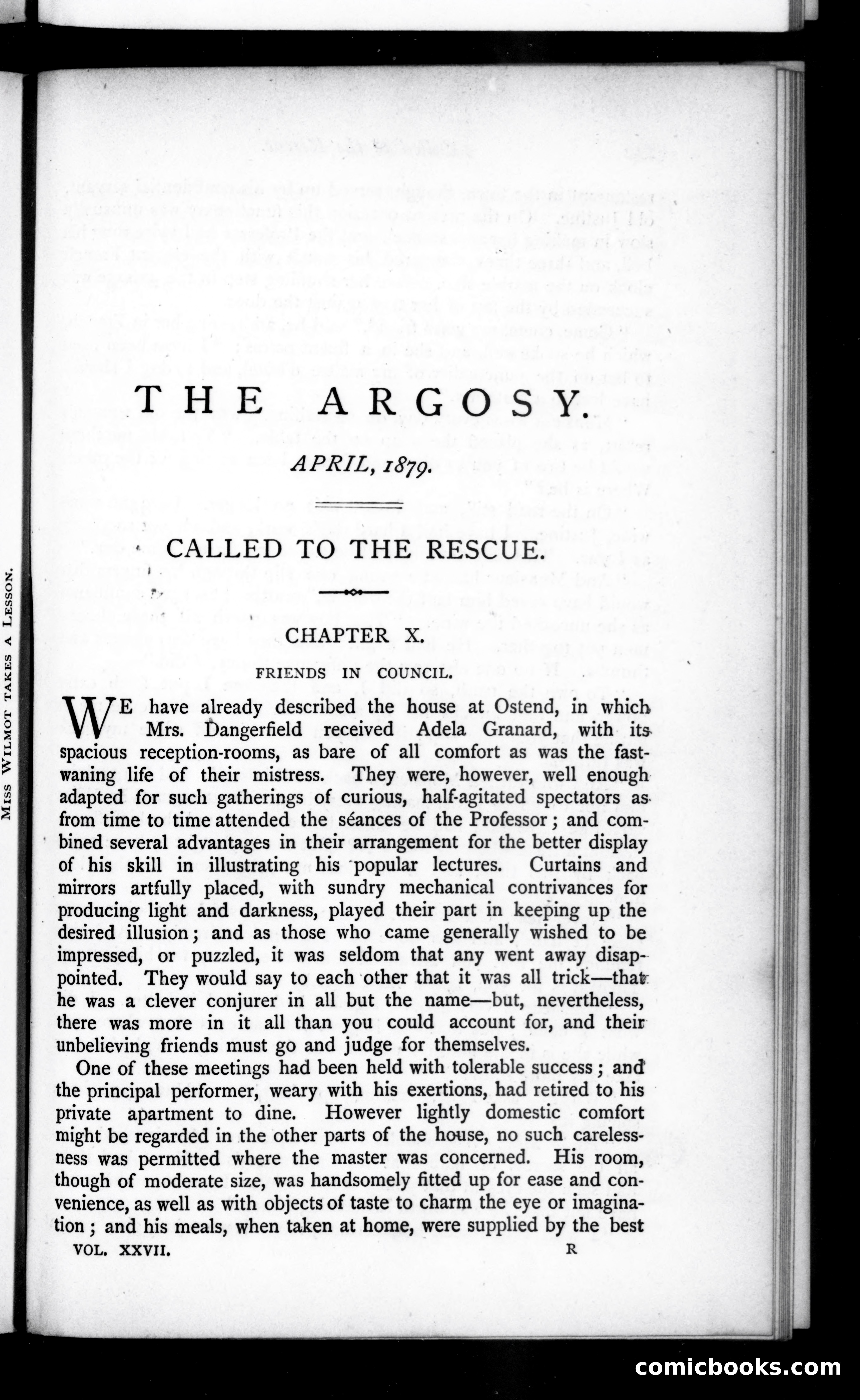 The Argosy, Vol. 27 — page 1 of 80
