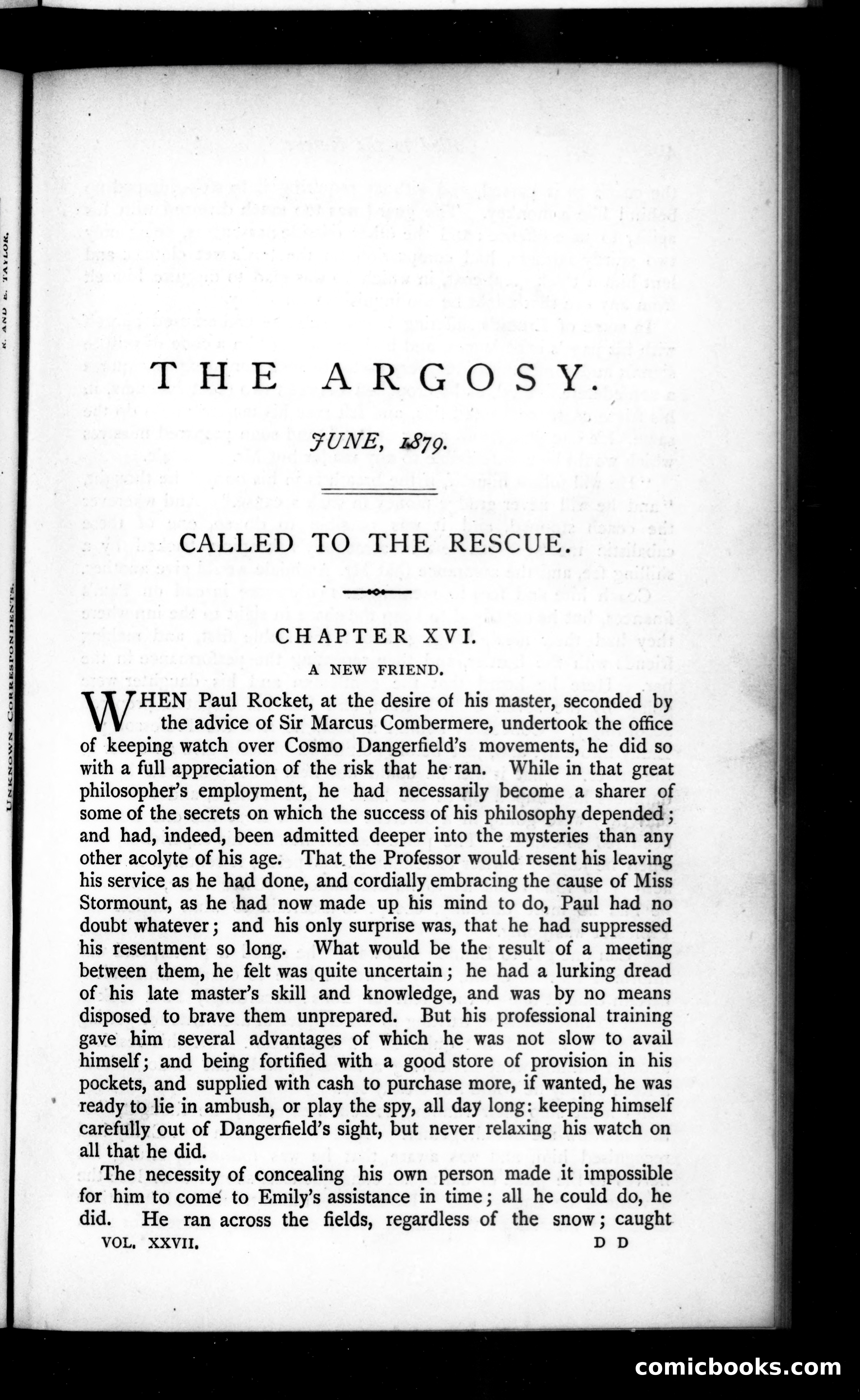 The Argosy, Vol. 27 — page 1 of 77