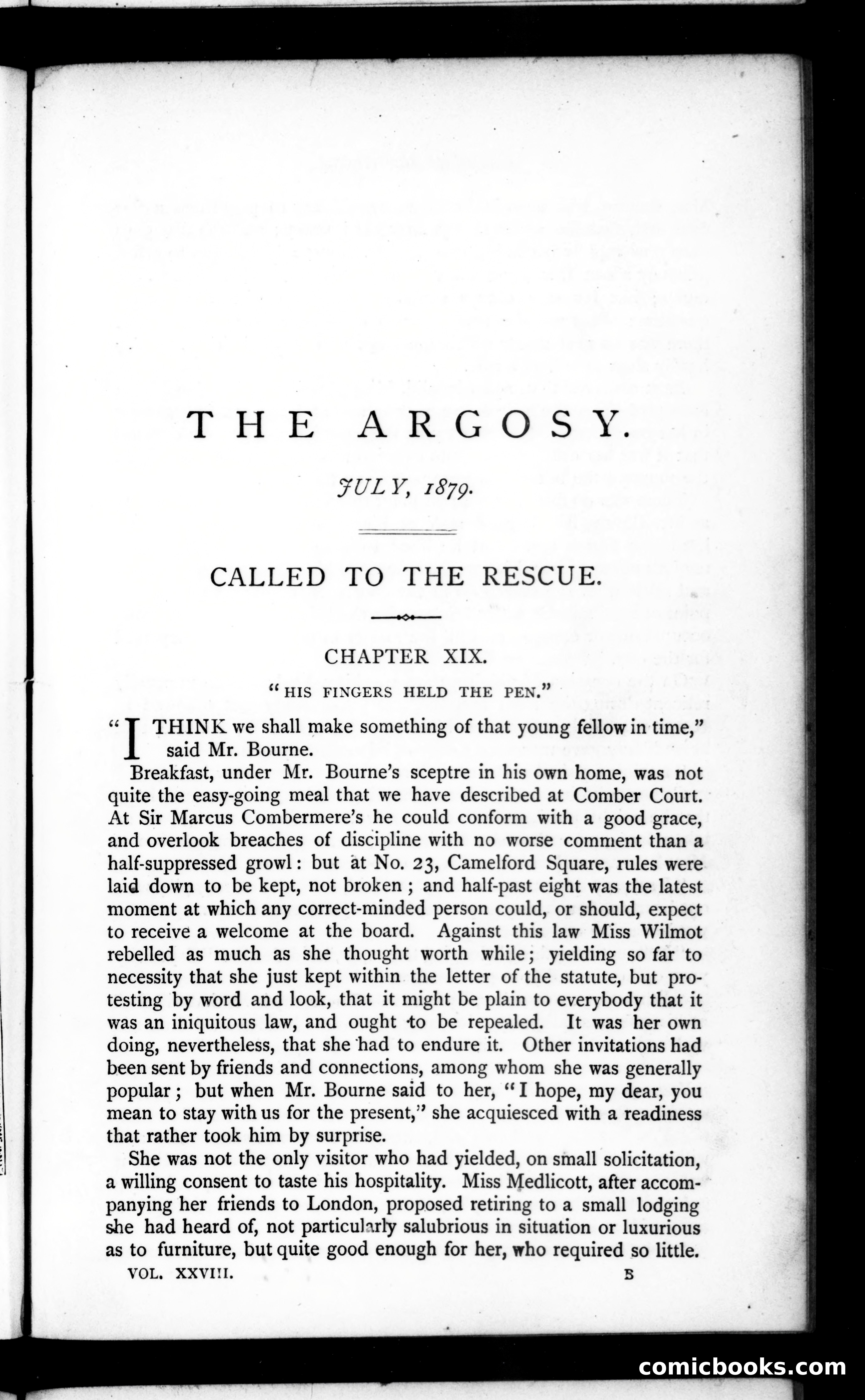 The Argosy, Vol. 28 — page 1 of 82