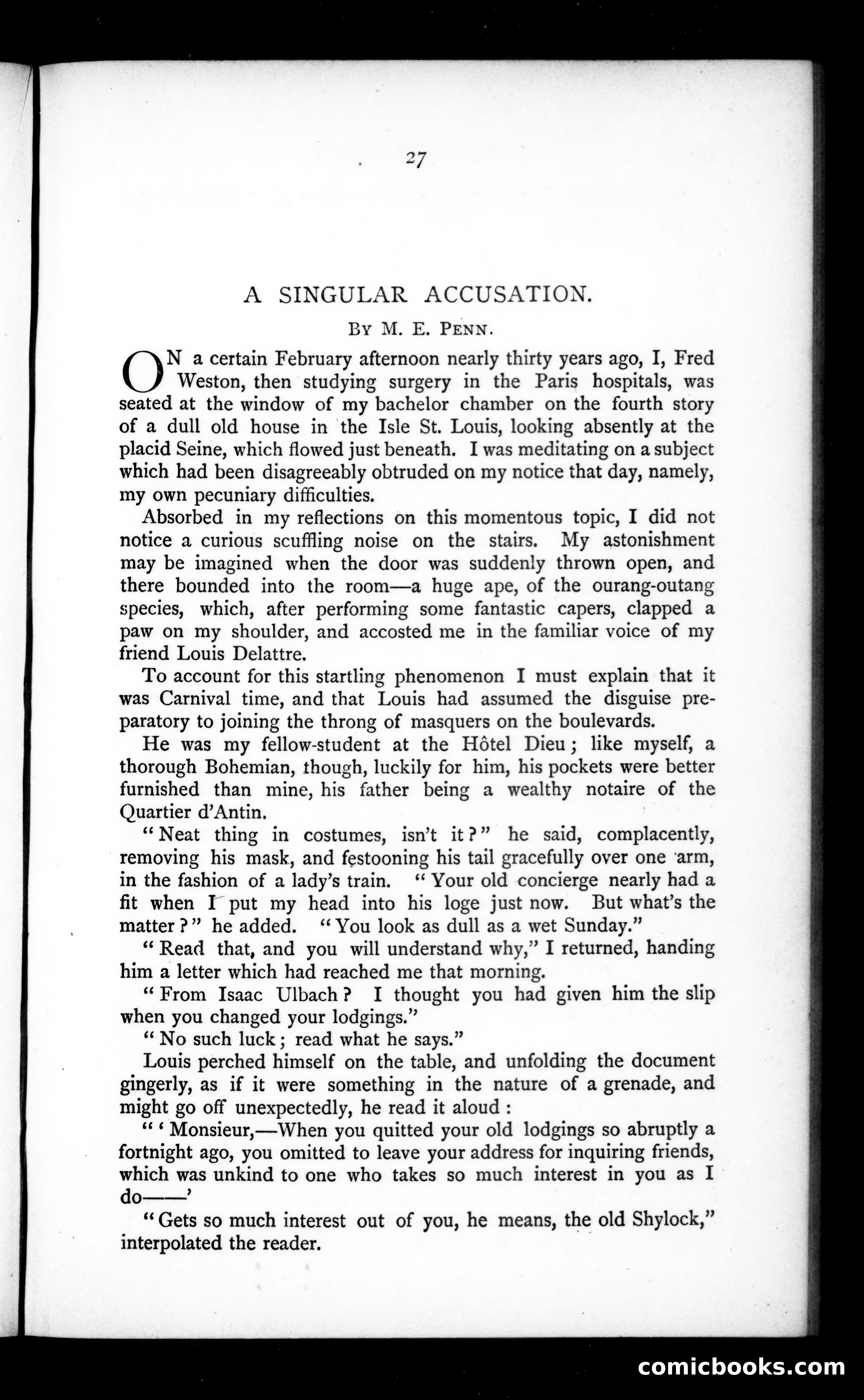 The Argosy, Vol. 28 — page 27 of 82