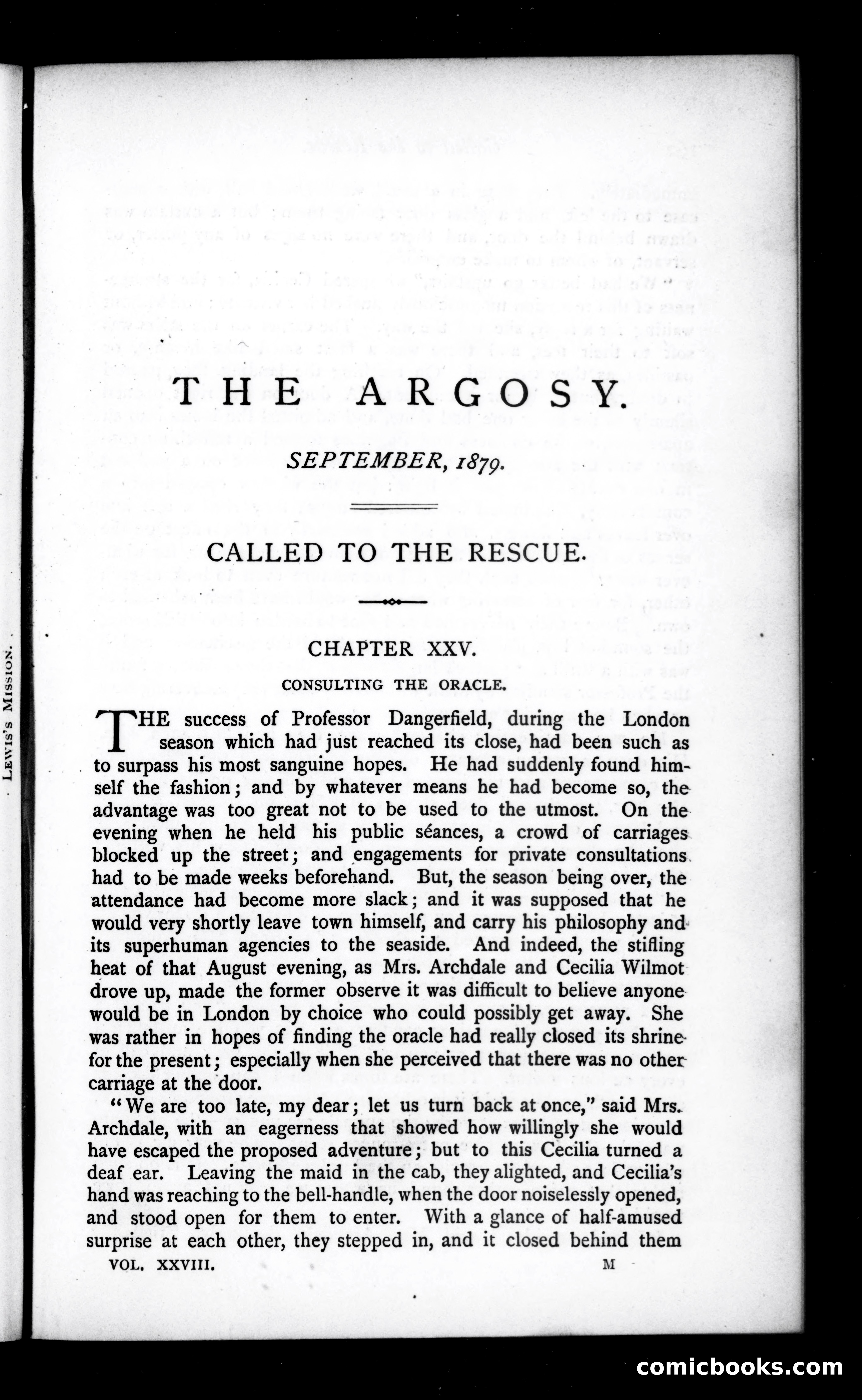 The Argosy, Vol. 28 — page 1 of 82