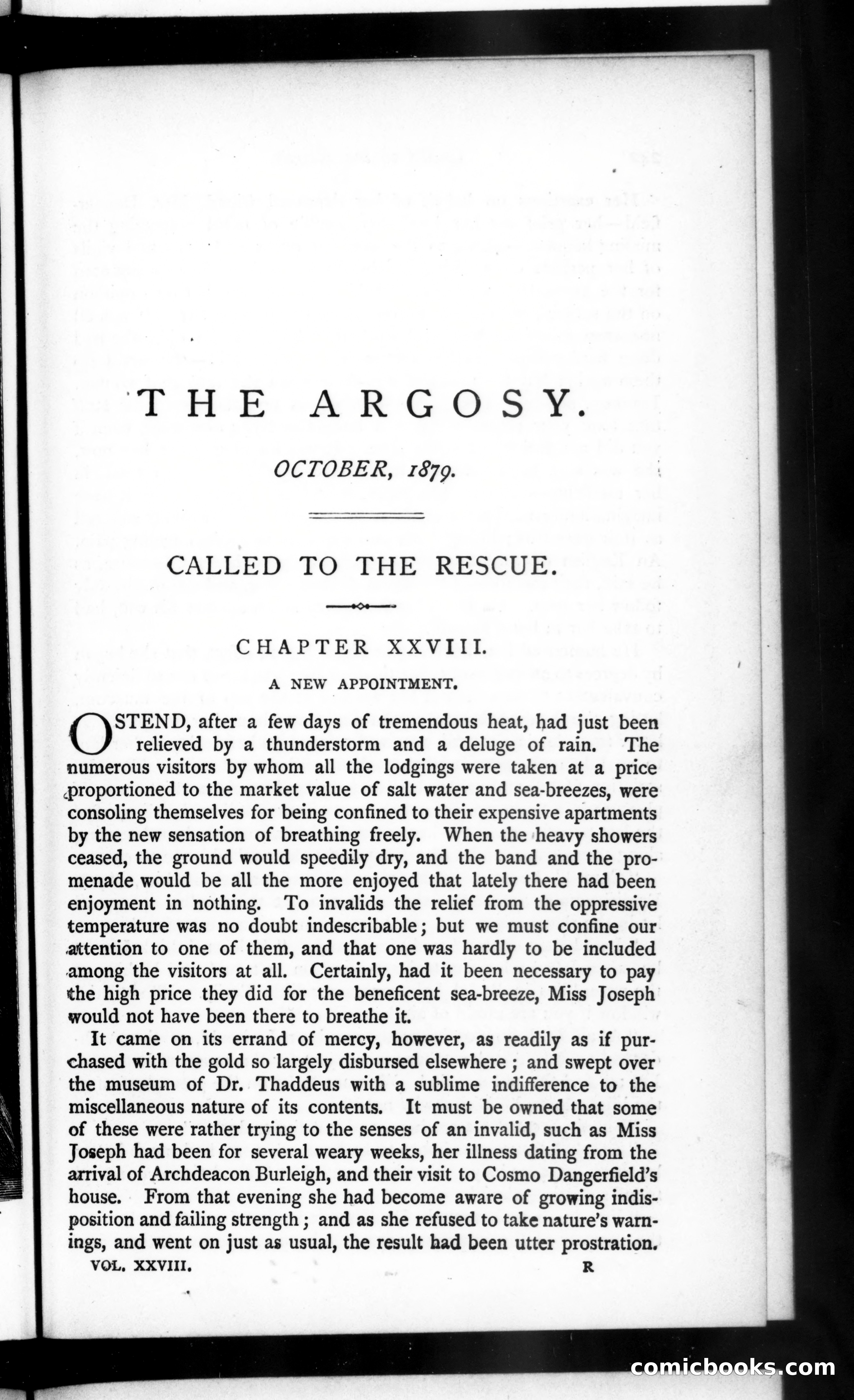 The Argosy, Vol. 28 — page 1 of 84