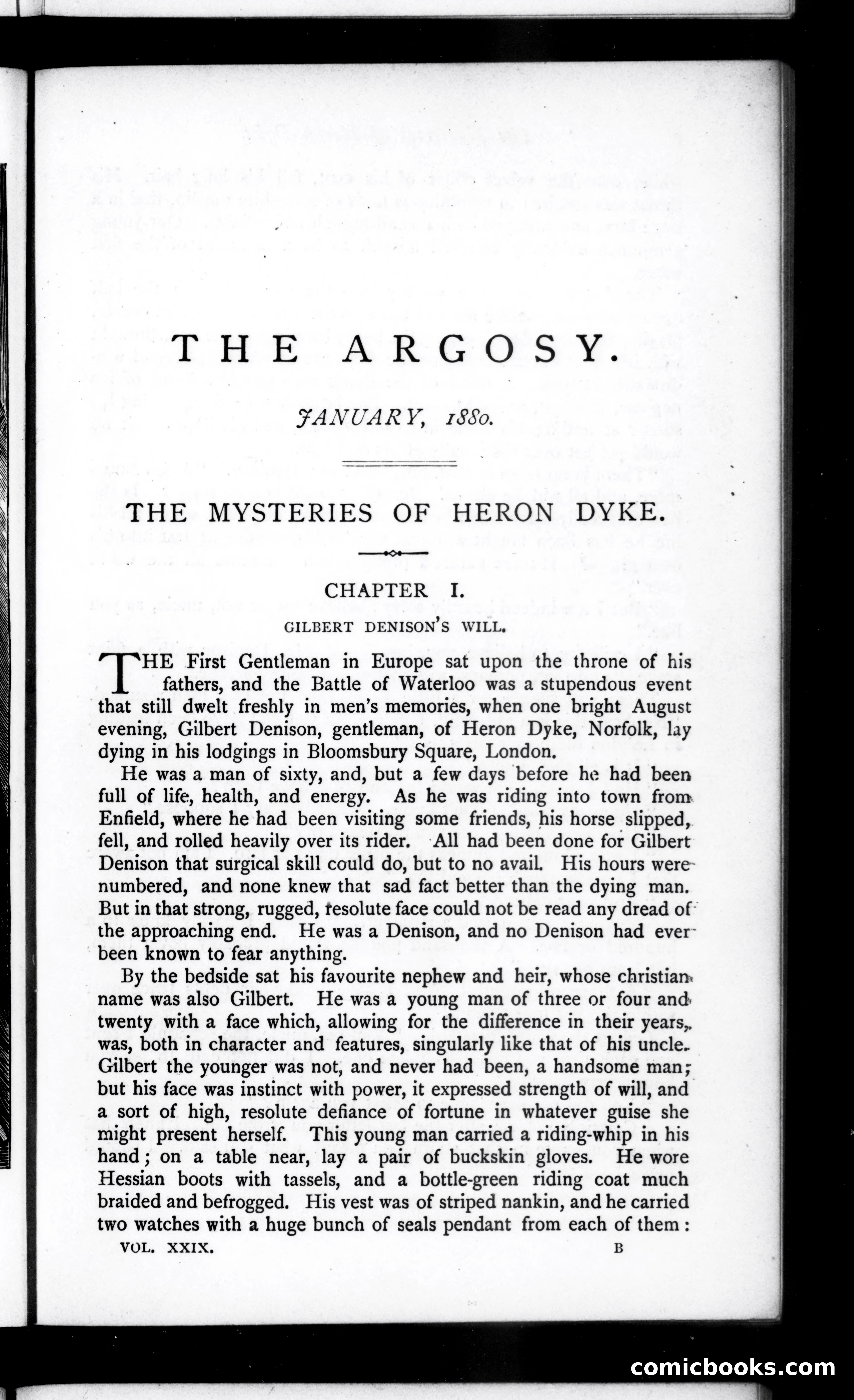The Argosy, Vol. 29 — page 1 of 82