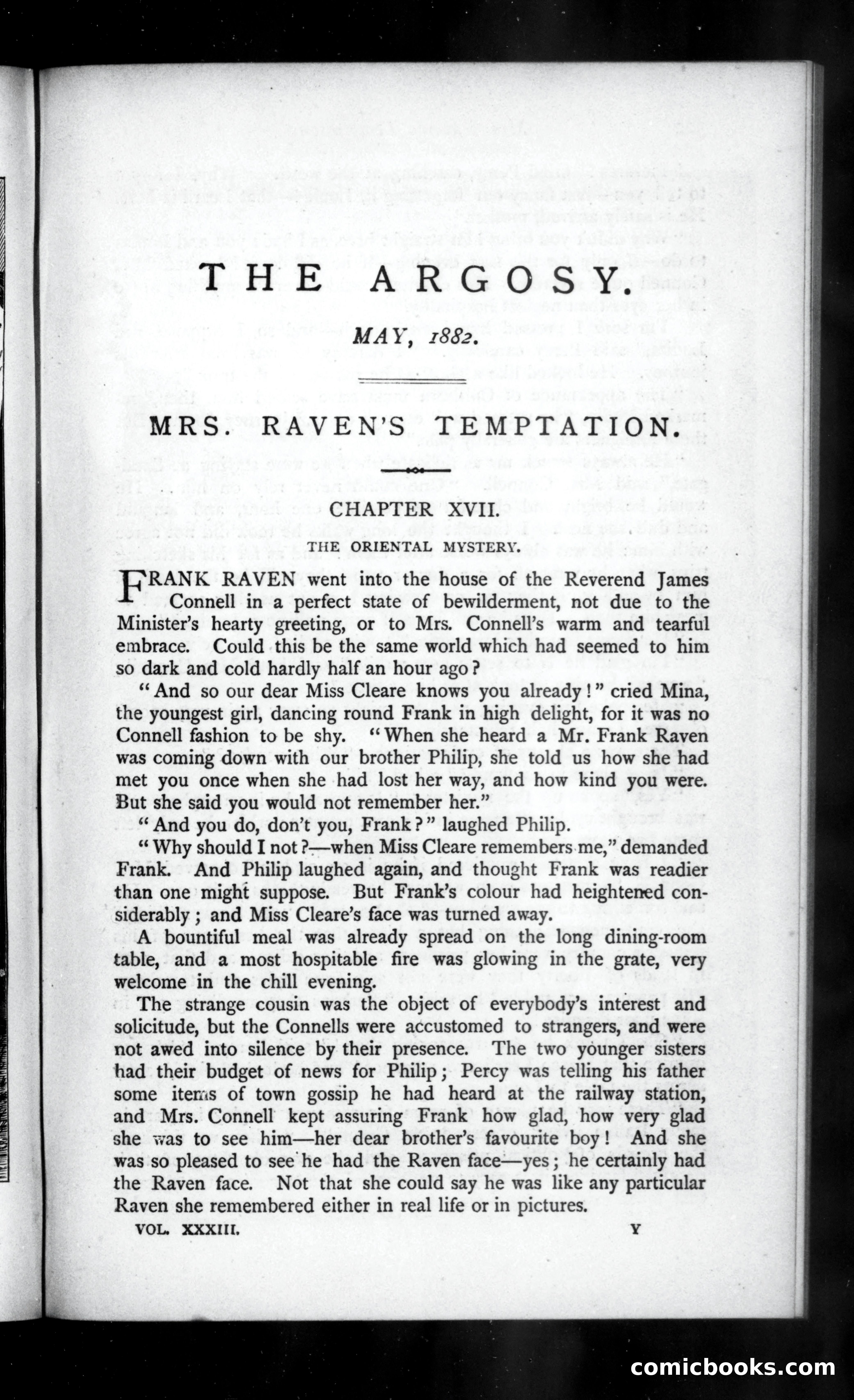 The Argosy, Vol. 33 — page 1 of 84
