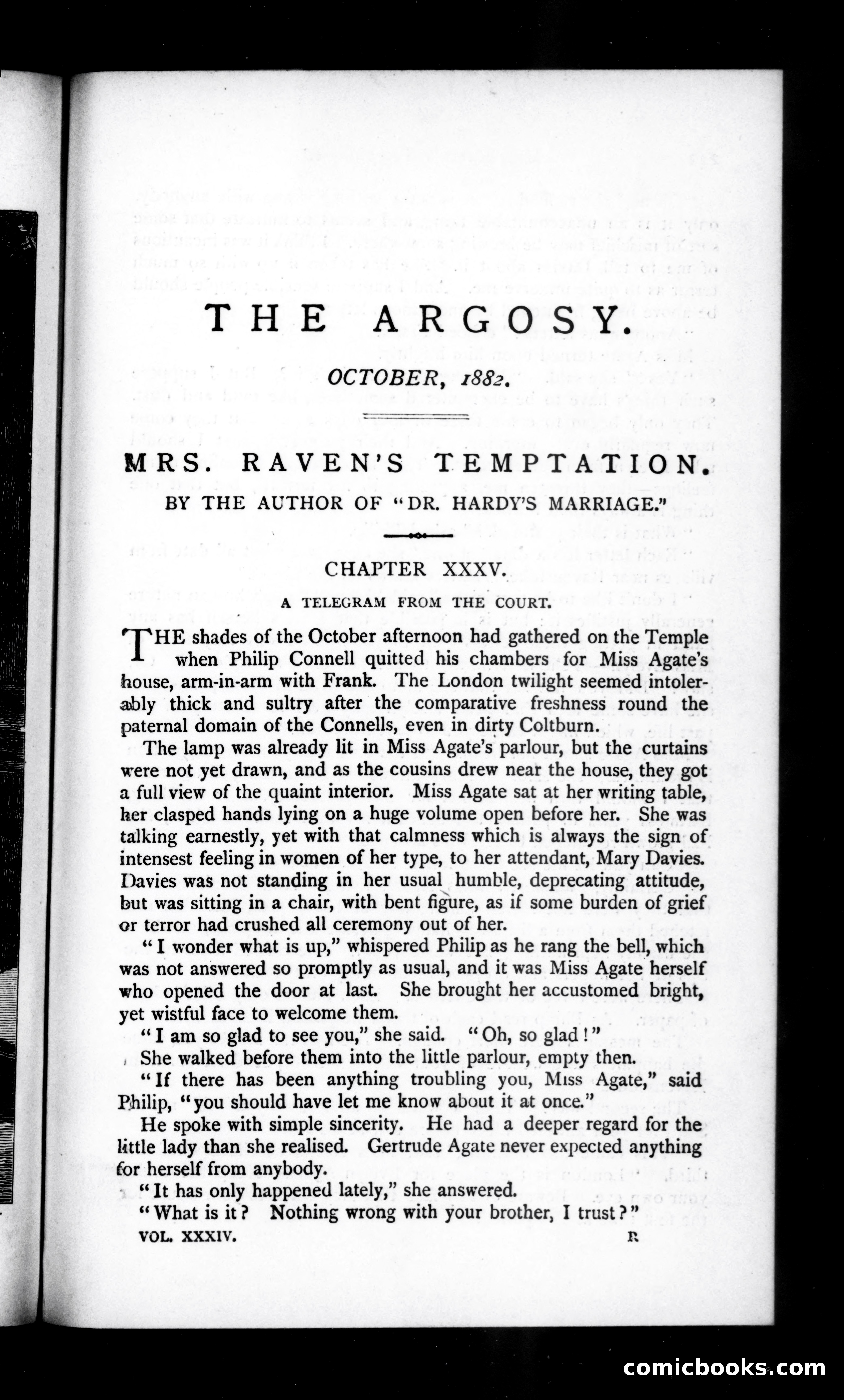The Argosy, Vol. 34 — page 1 of 84