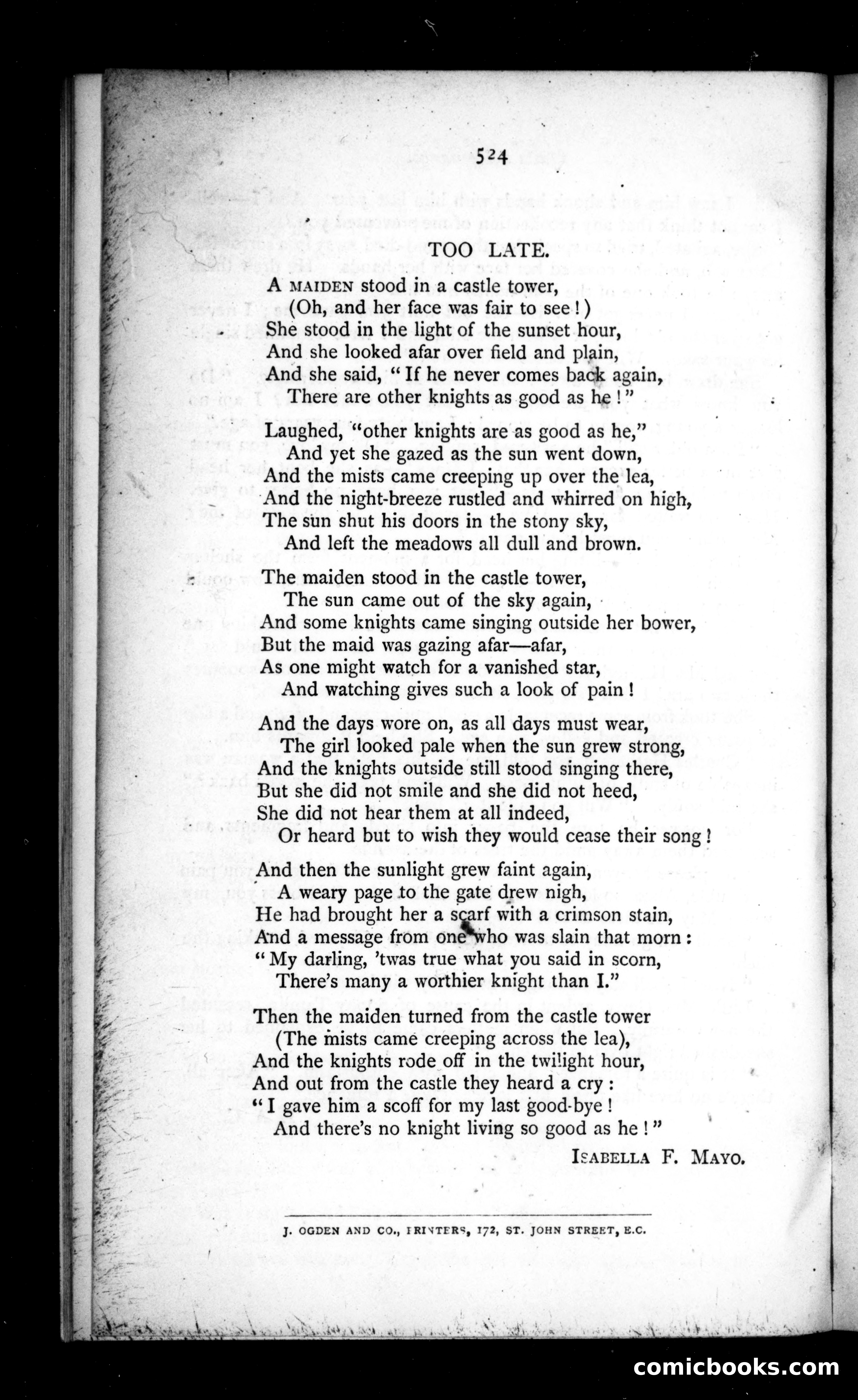 The Argosy, Vol. 34 — page 126 of 127
