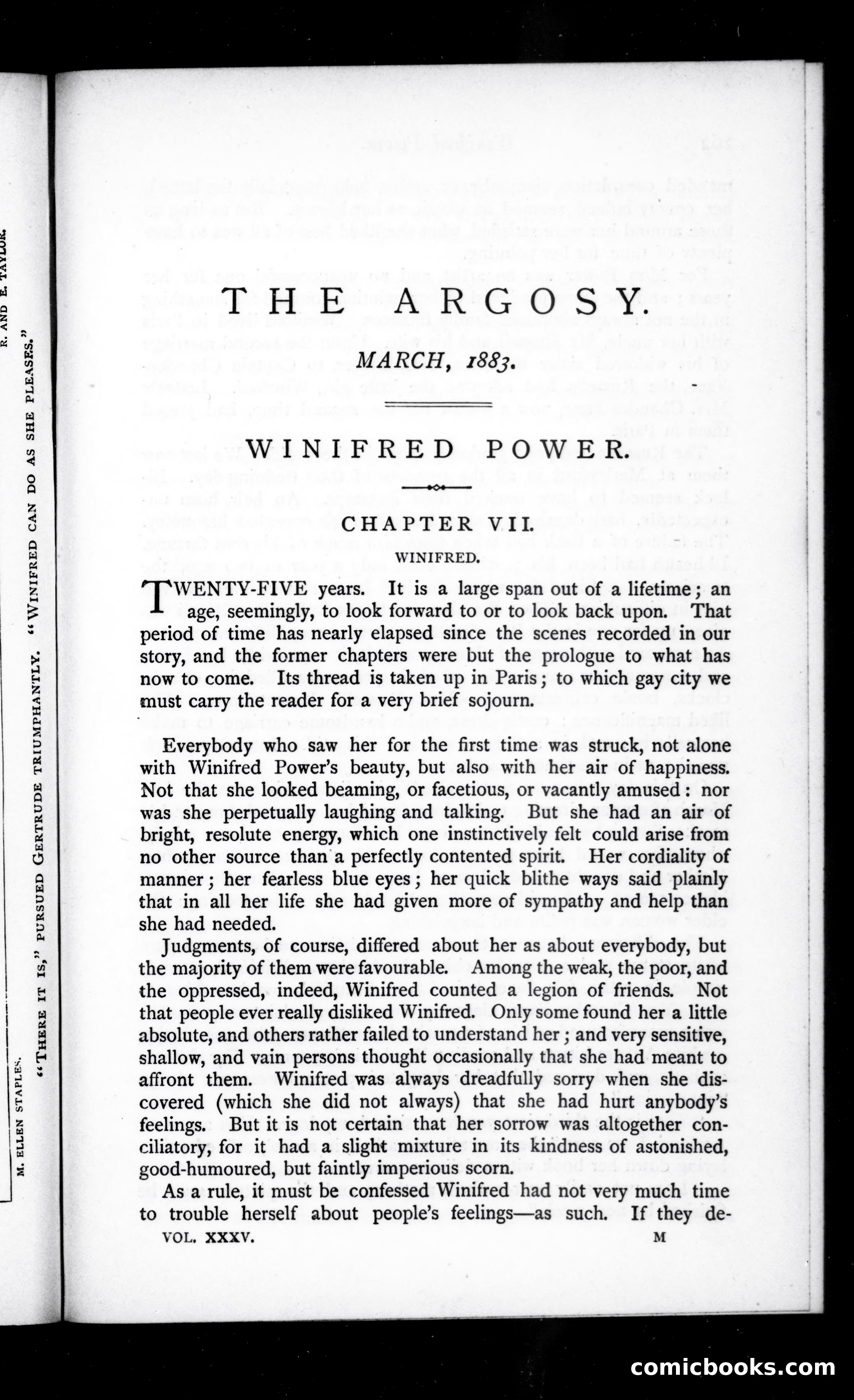 The Argosy, Vol. 35 — page 1 of 84