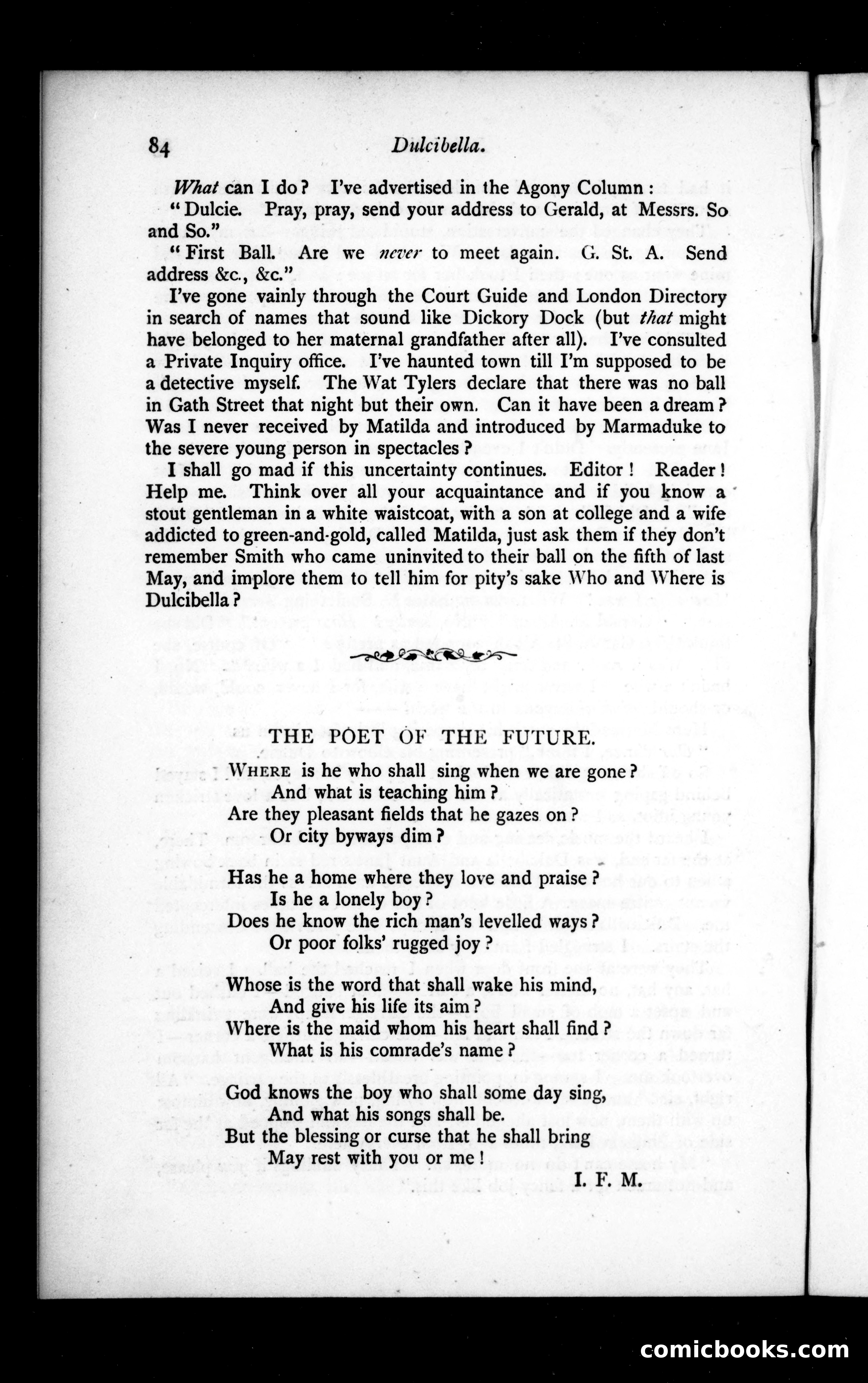 The Argosy, Vol. 36 — page 84 of 86
