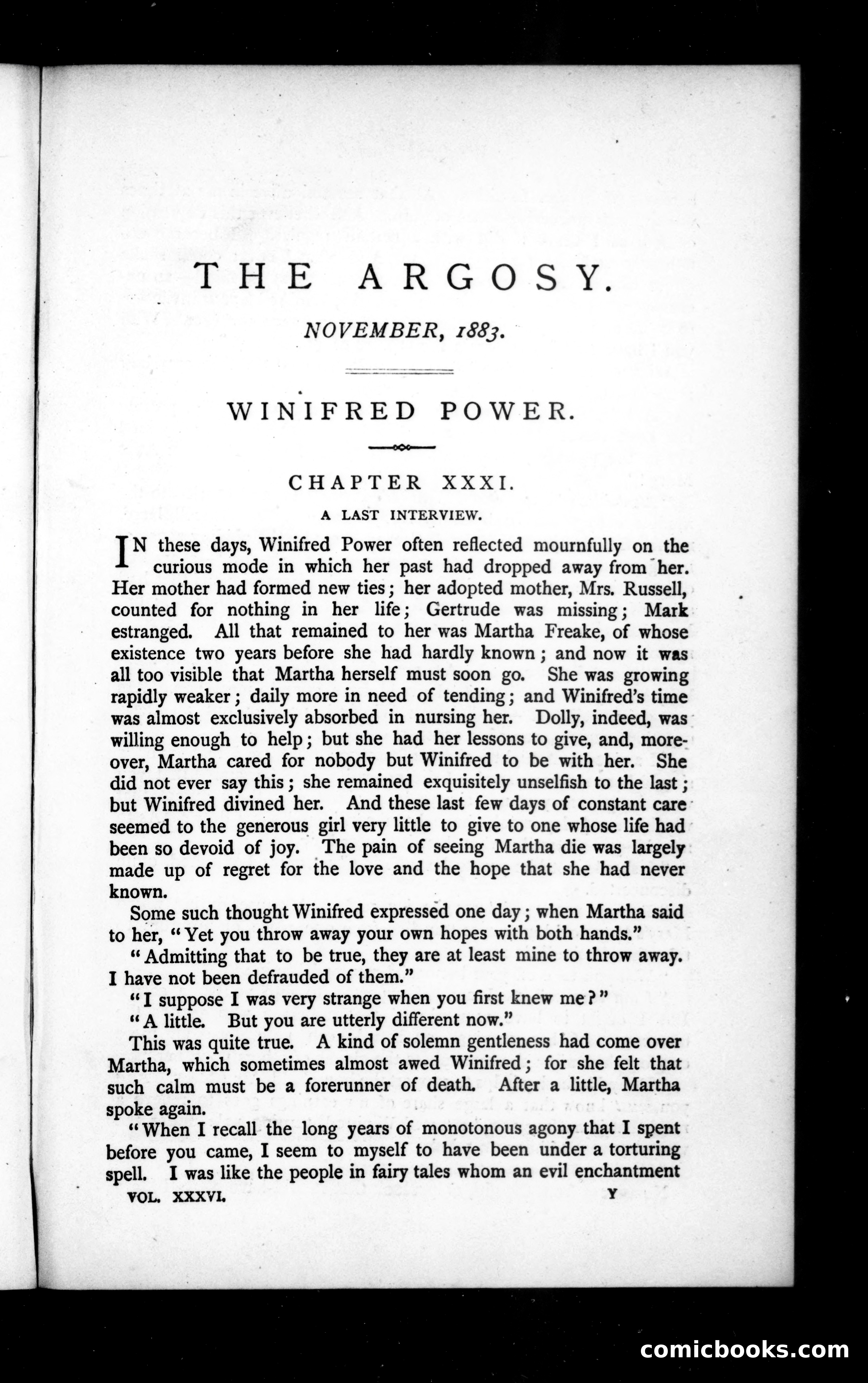 The Argosy, Vol. 36 — page 1 of 84
