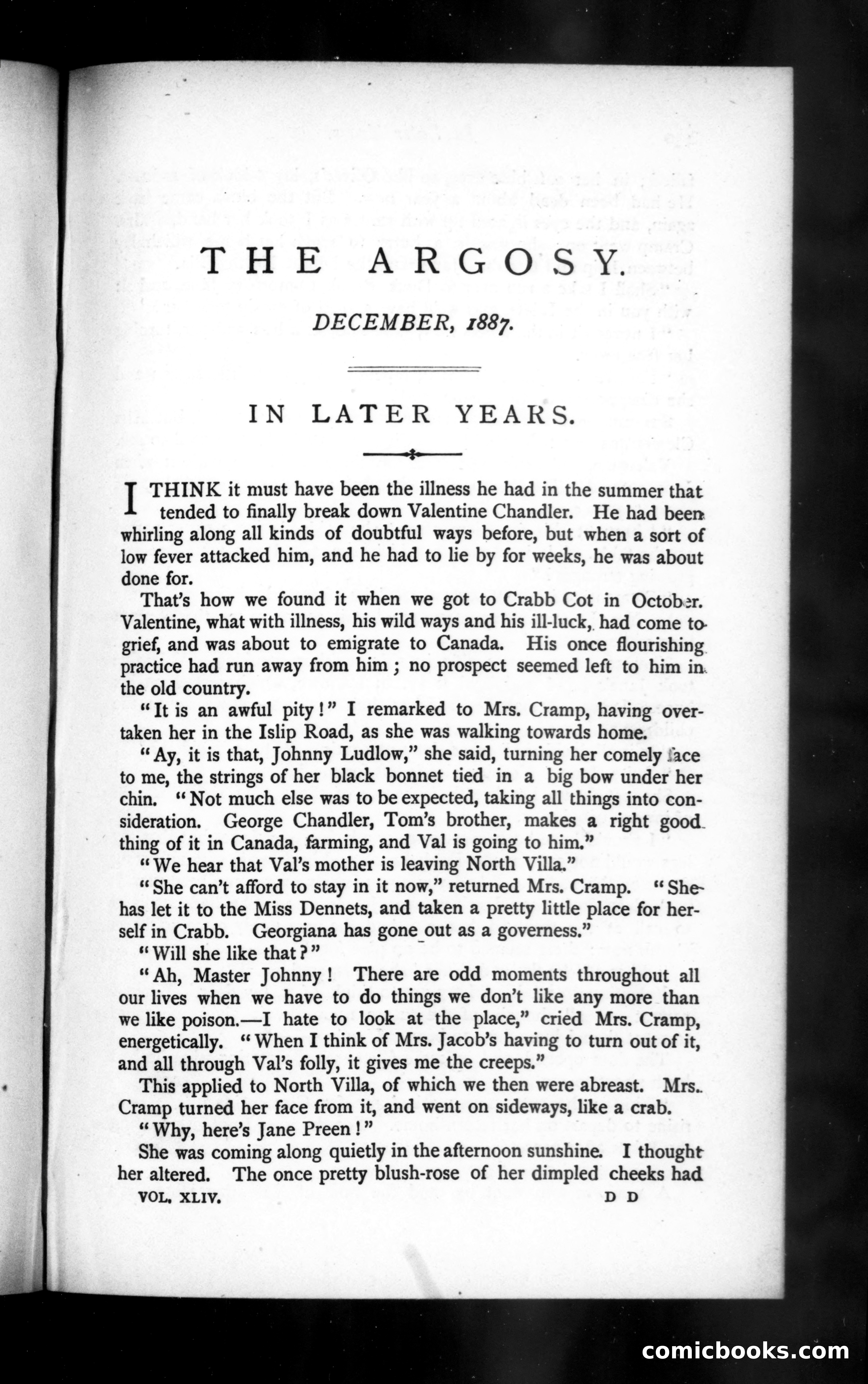 The Argosy, Vol. 44 — page 1 of 135