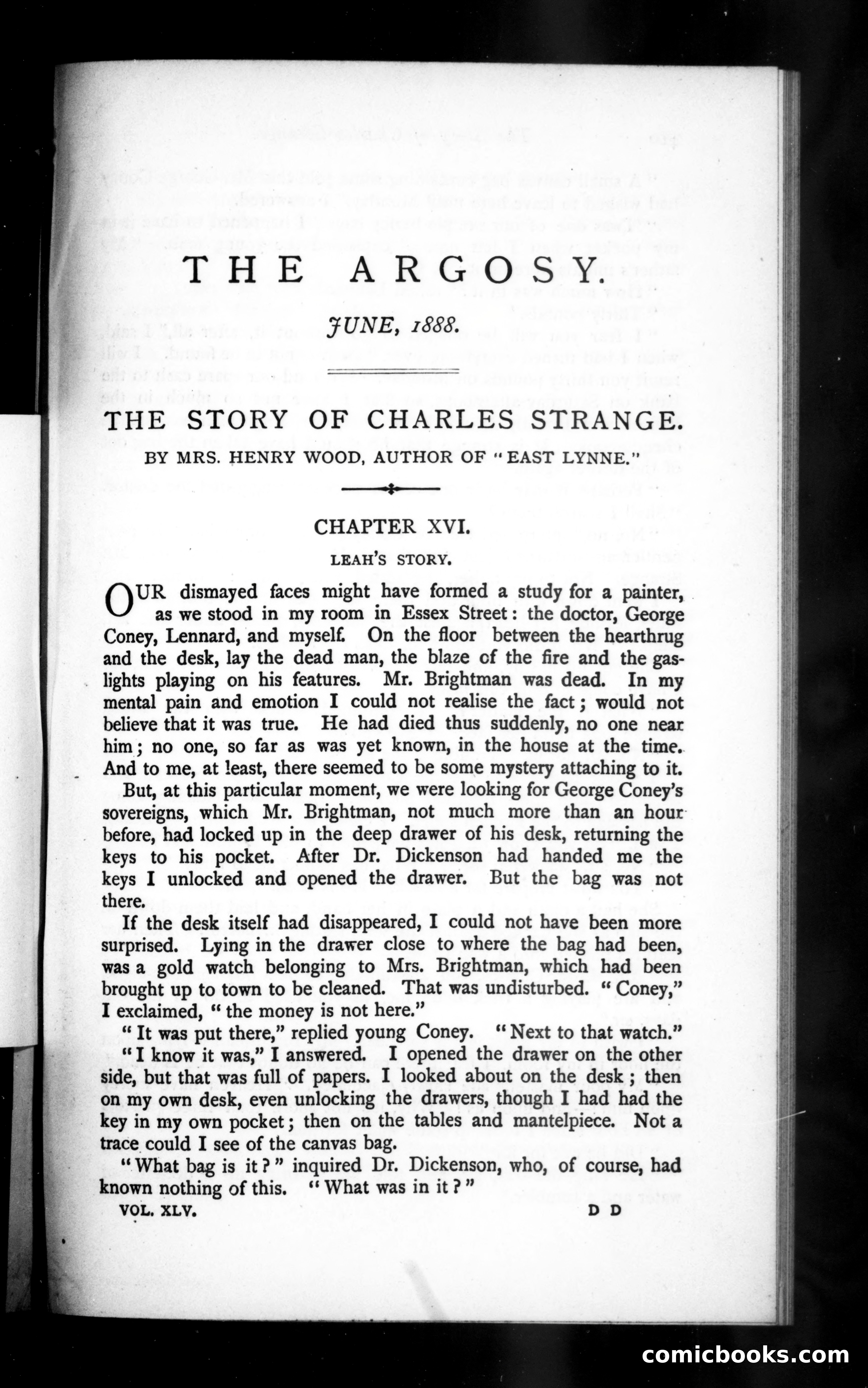 The Argosy, Vol. 45 — page 1 of 85