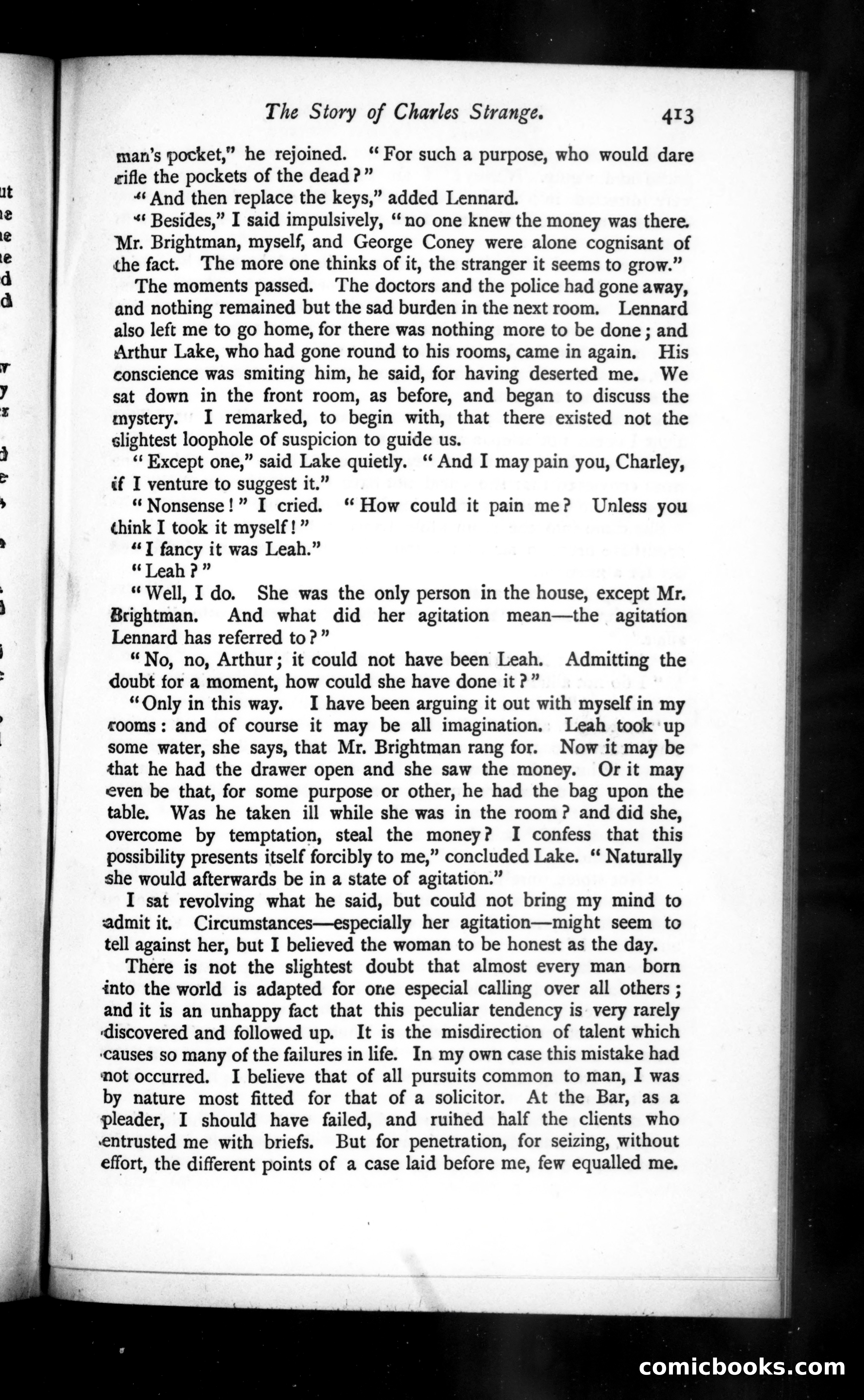 The Argosy, Vol. 45 — page 5 of 85