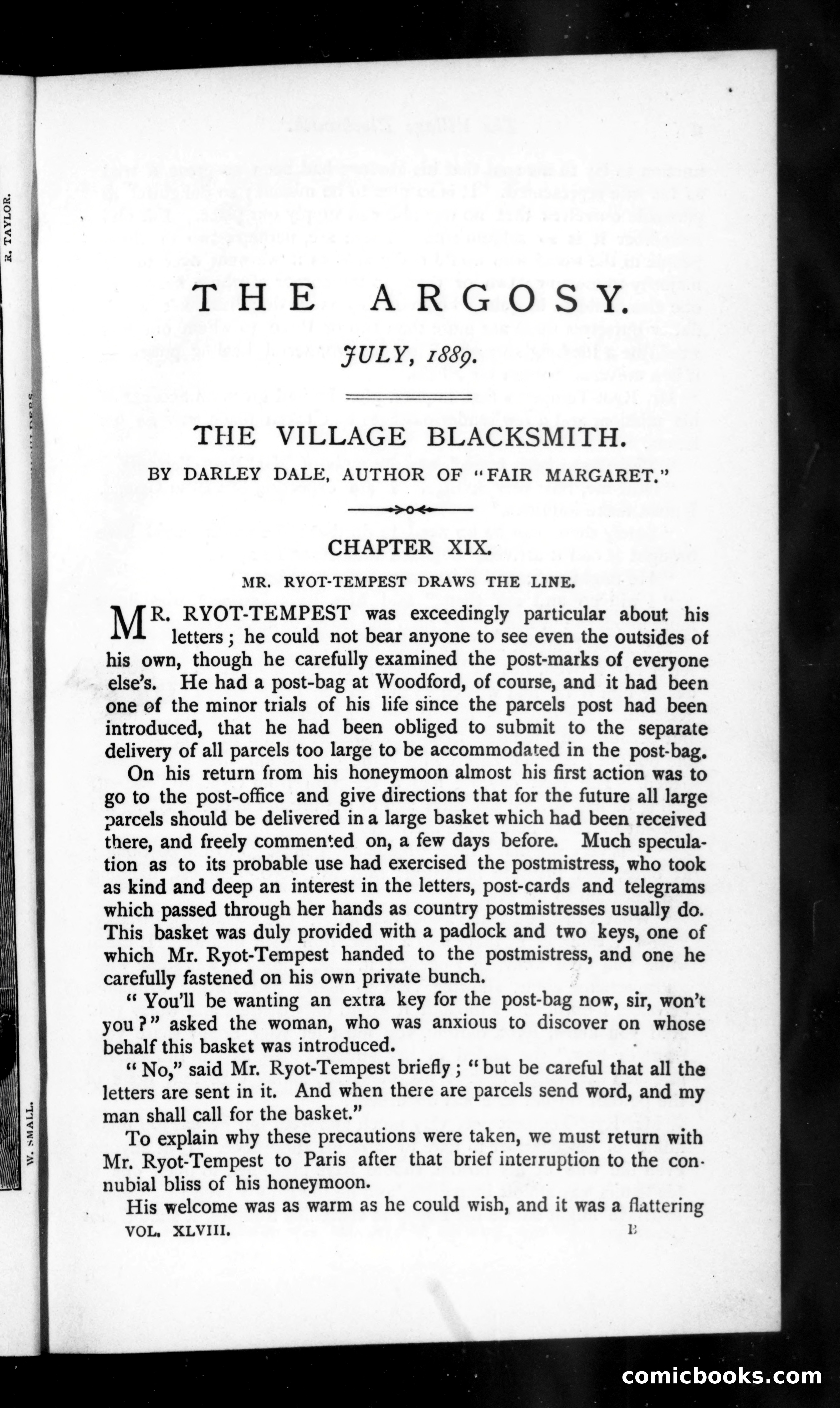 The Argosy, Vol. 48 — page 1 of 88
