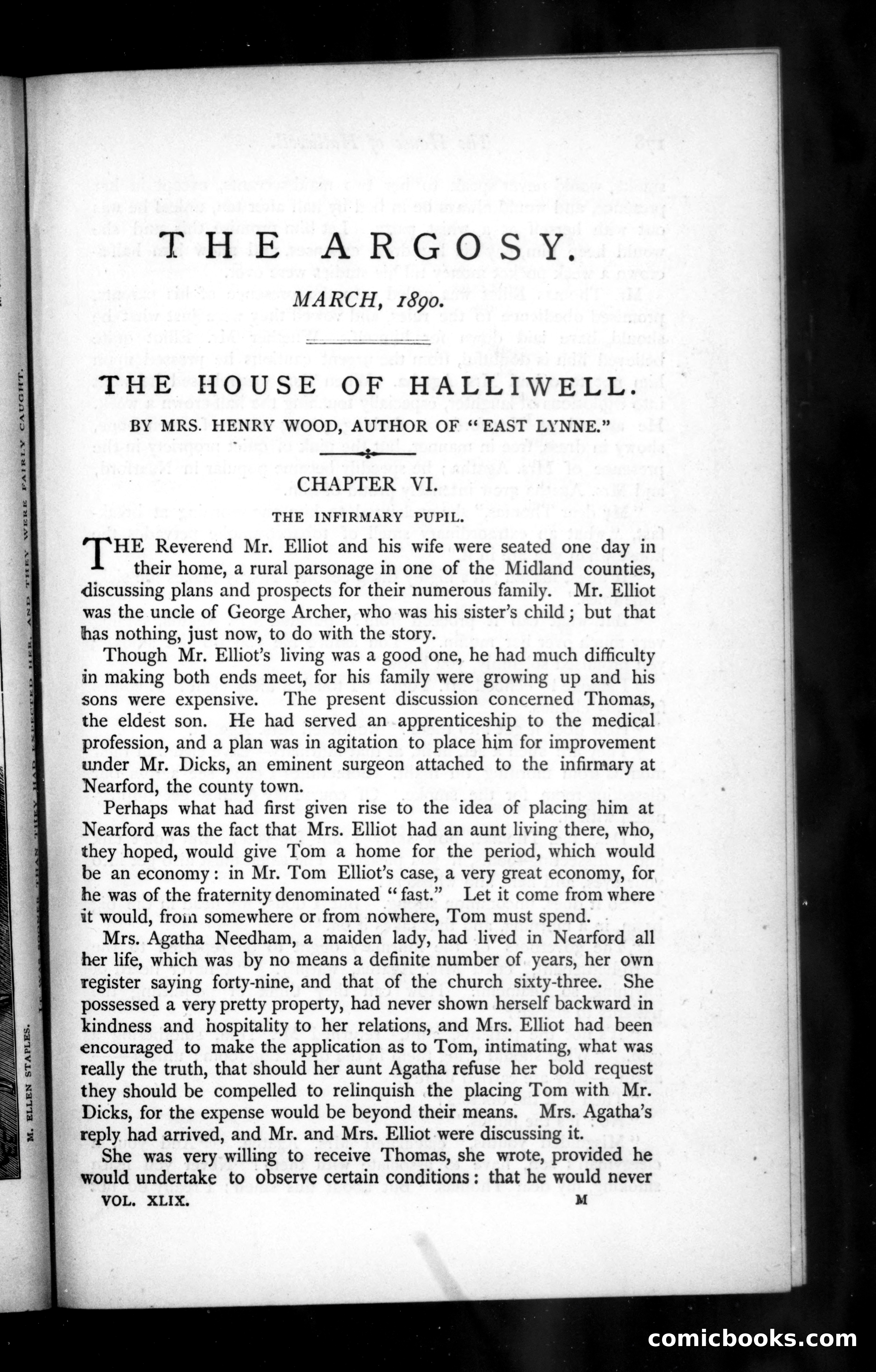 The Argosy, Vol. 49 — page 1 of 90