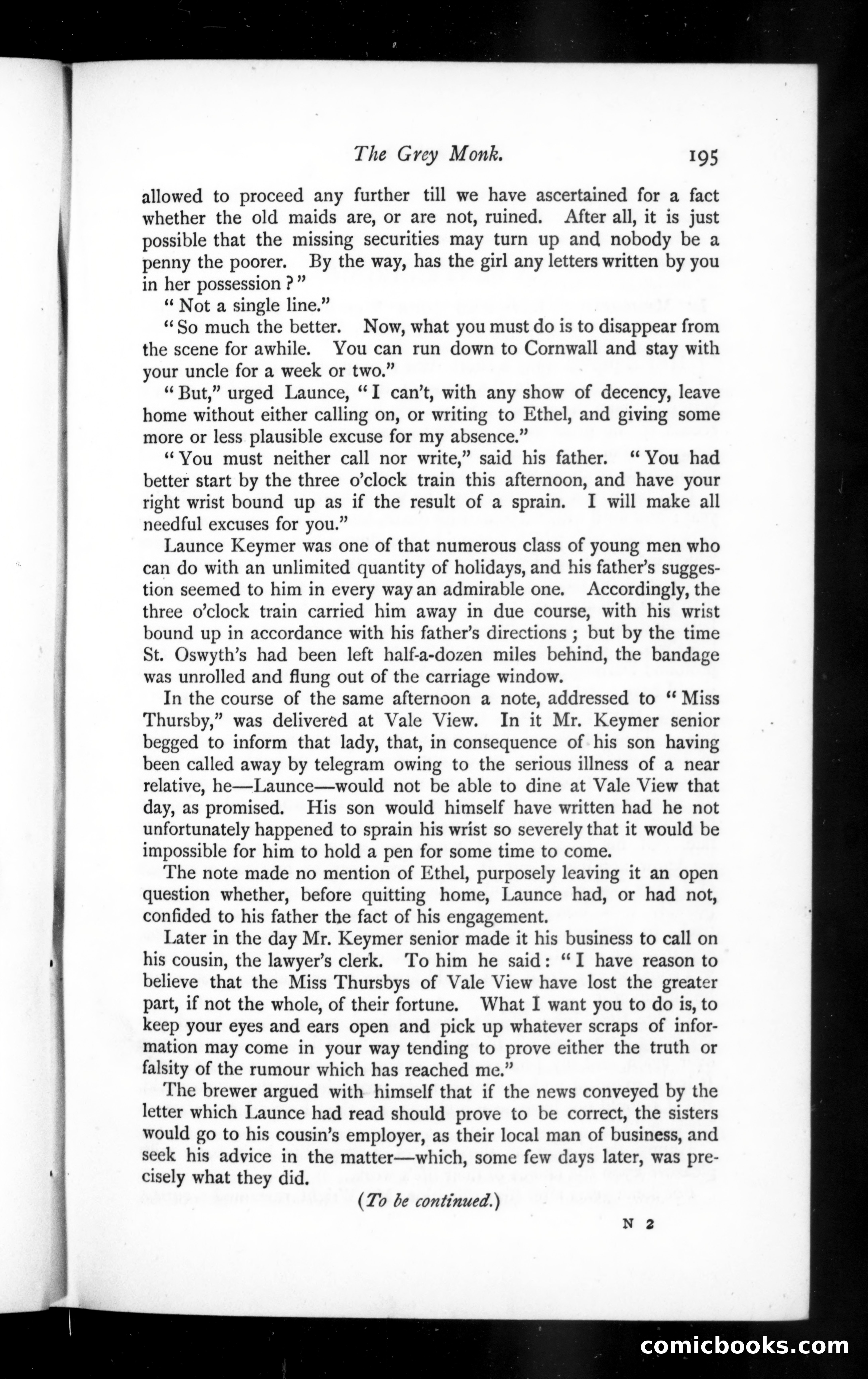 The Argosy, Vol. 57 — page 19 of 90