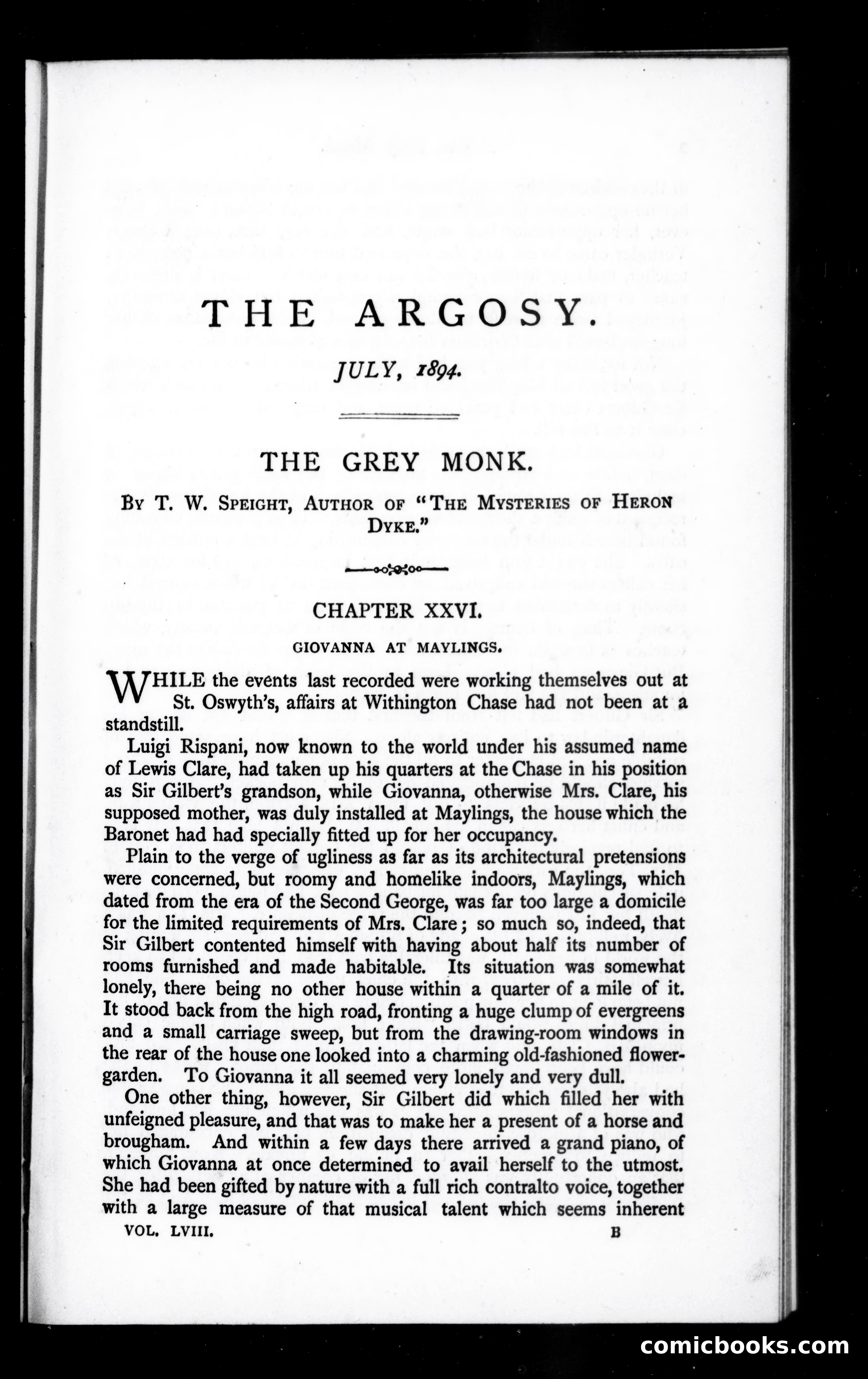 The Argosy, Vol. 58 — page 1 of 90