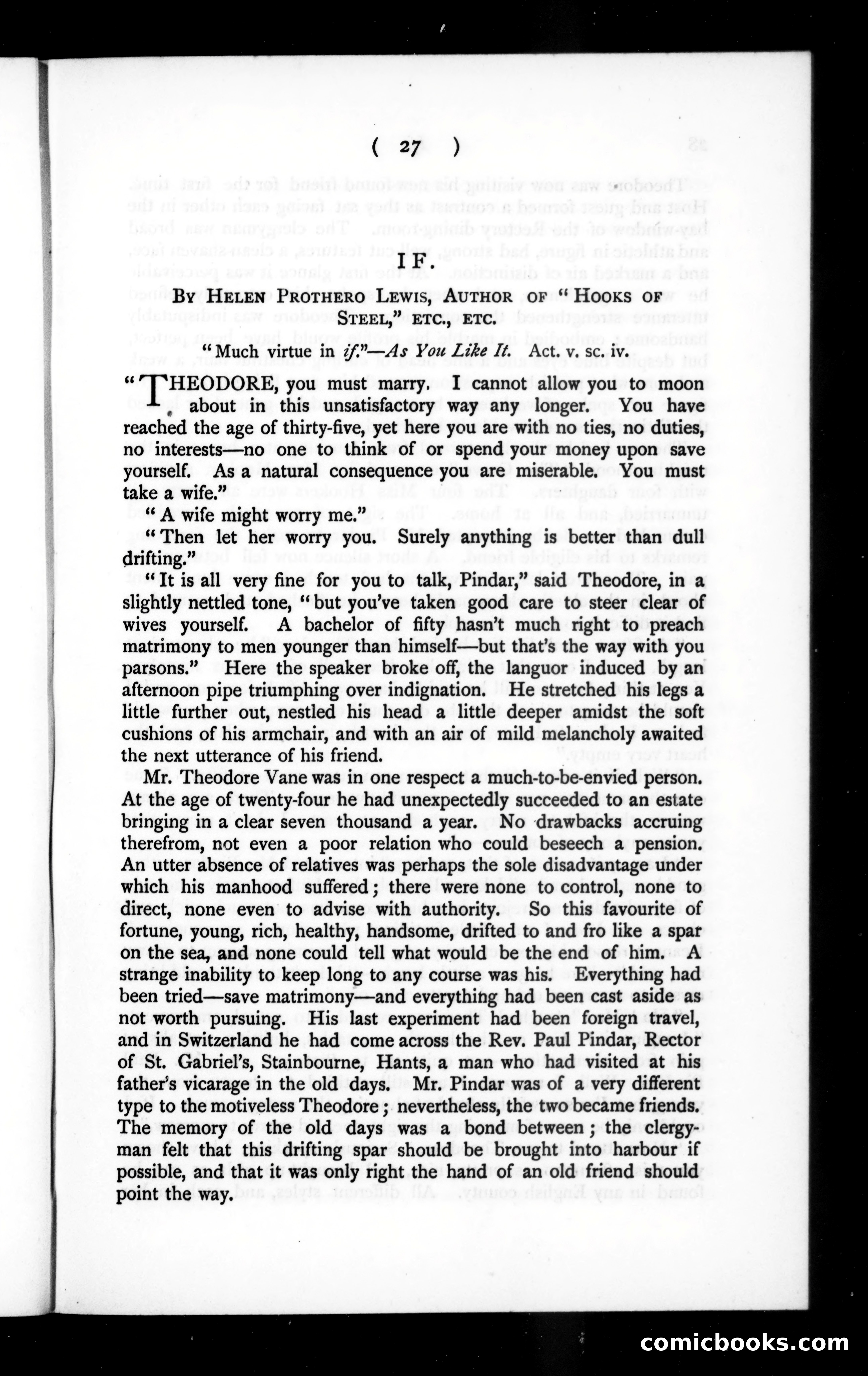 The Argosy, Vol. 58 — page 27 of 90