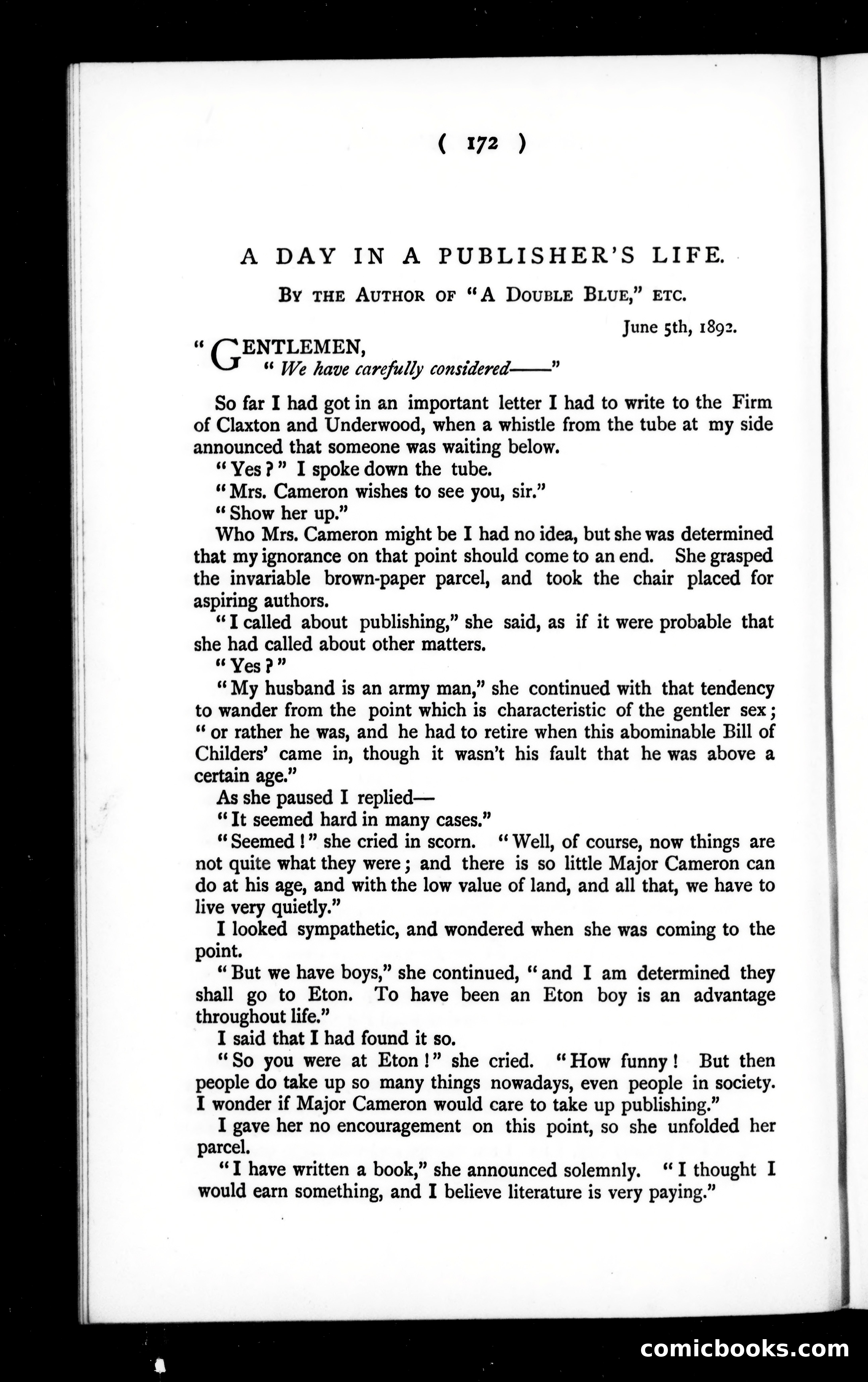 The Argosy, Vol. 58 — page 84 of 90