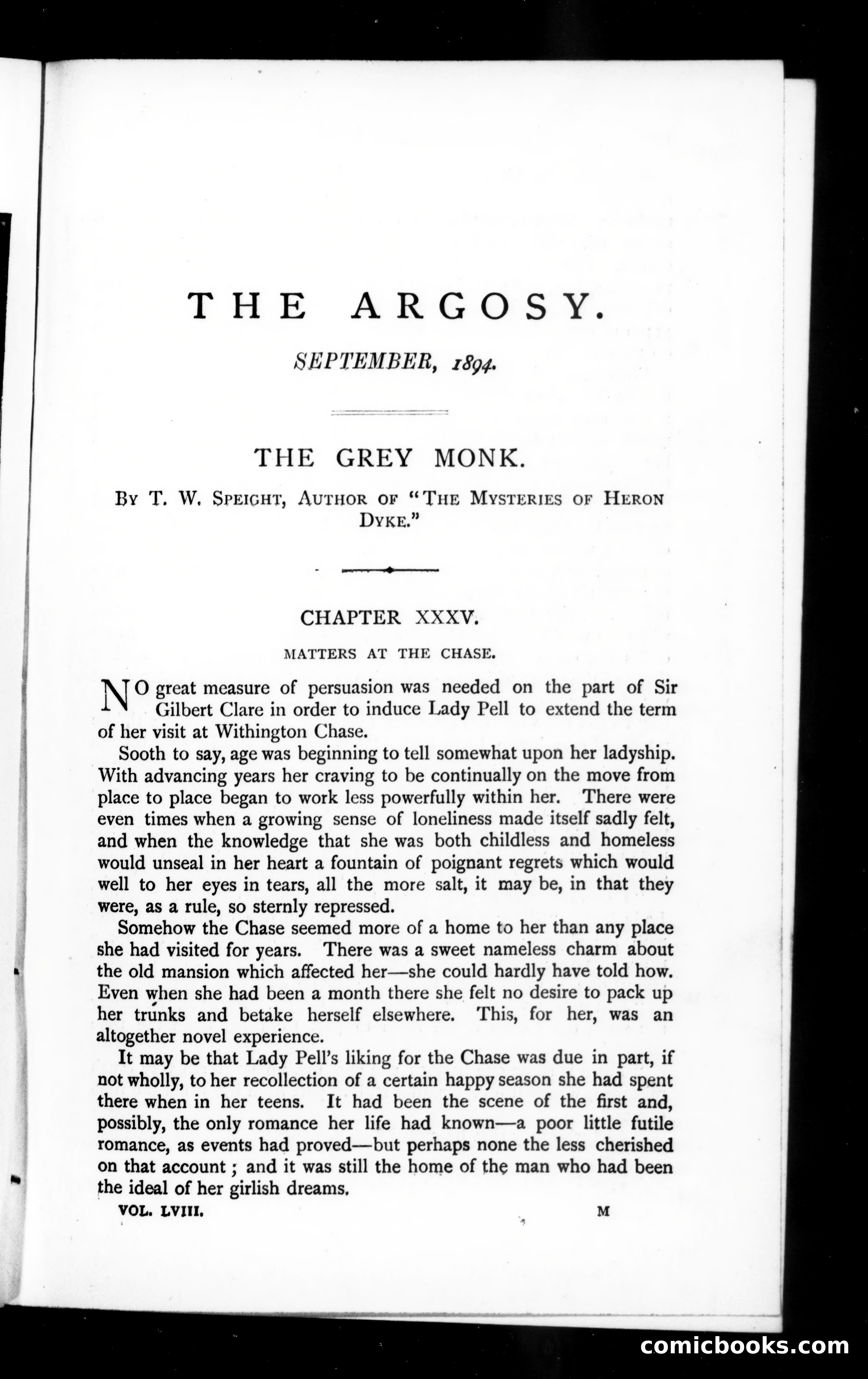 The Argosy, Vol. 58 — page 1 of 90