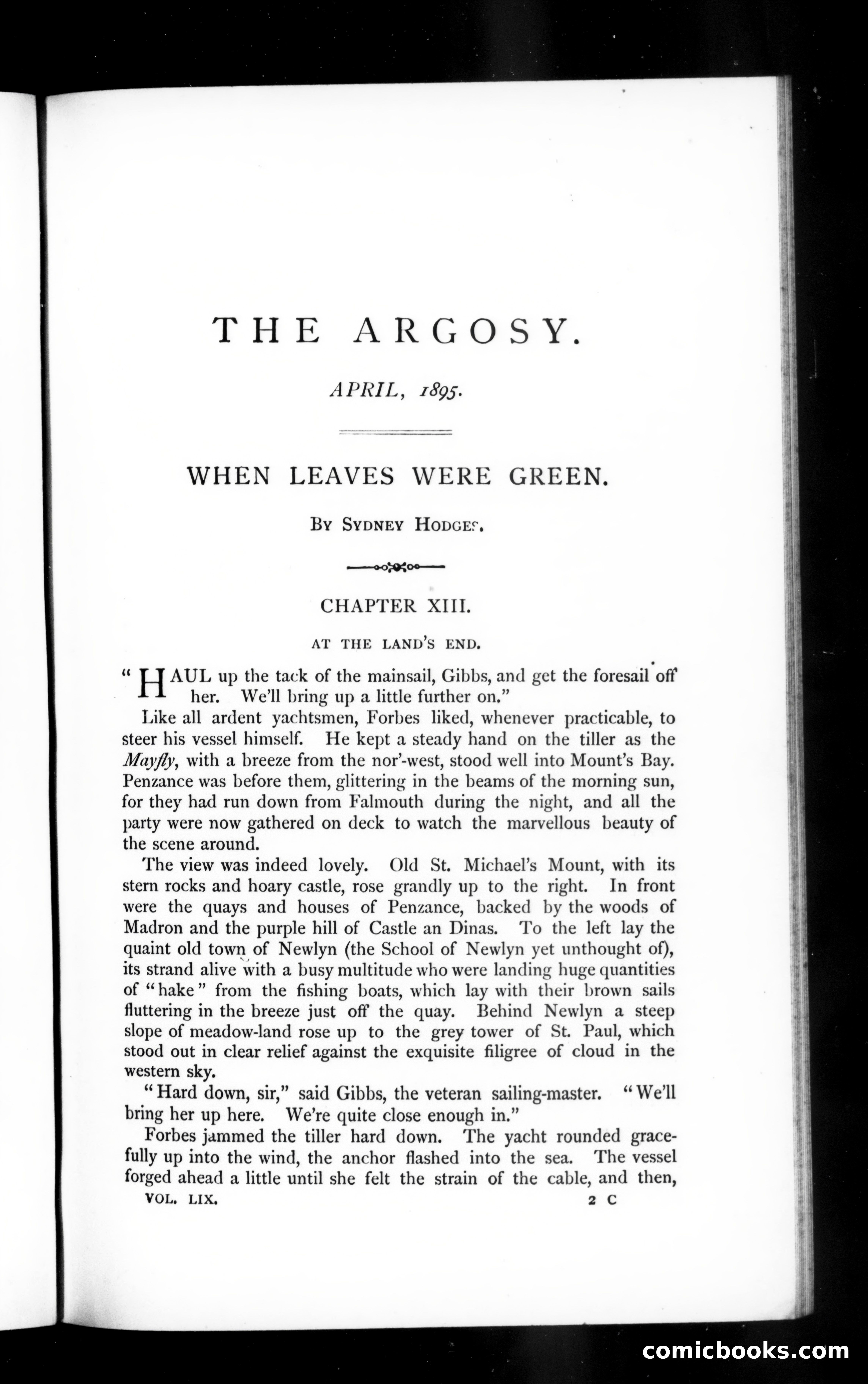 The Argosy, Vol. 59 — page 1 of 131