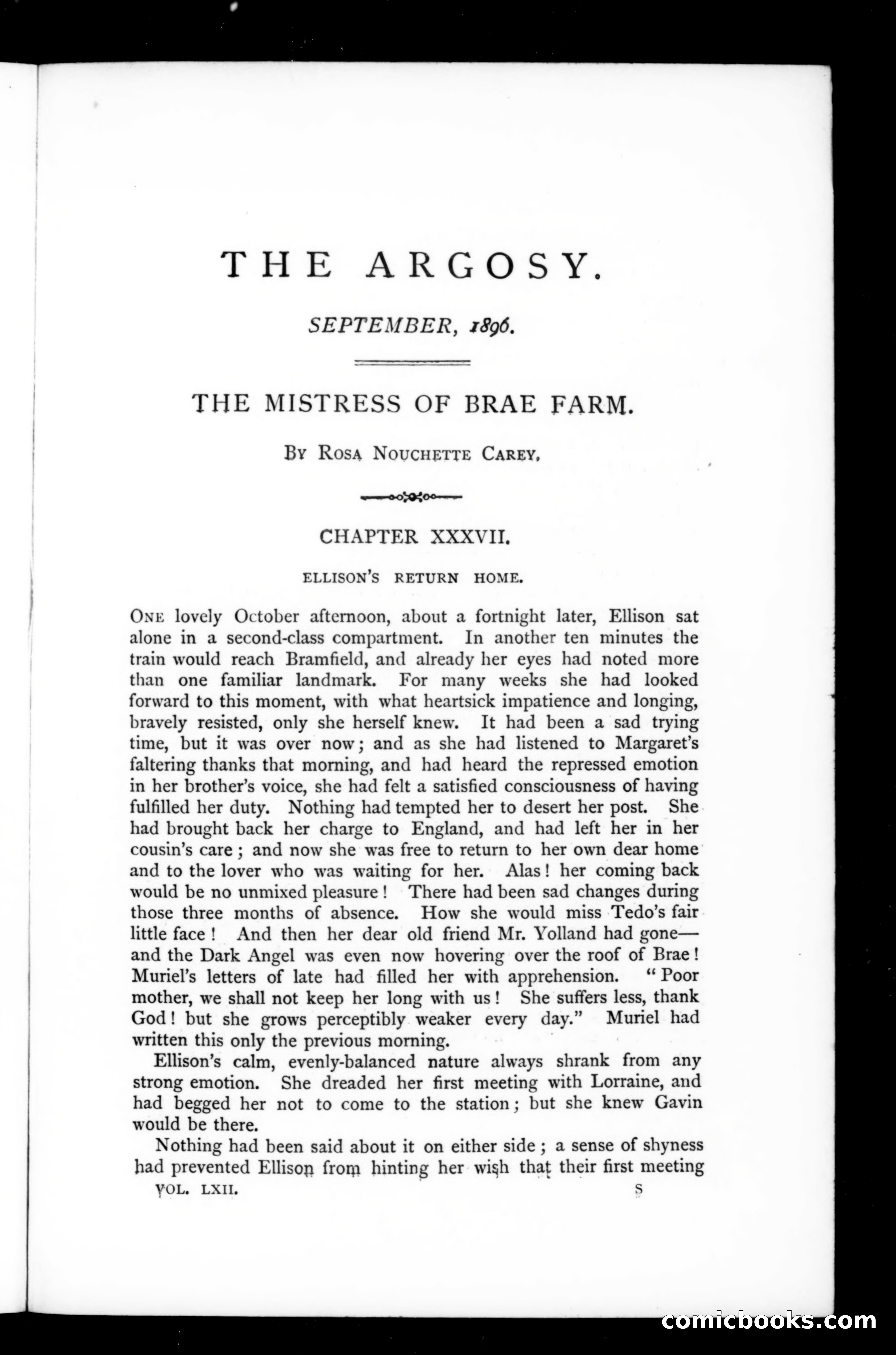 The Argosy, Vol. 62 — page 1 of 129