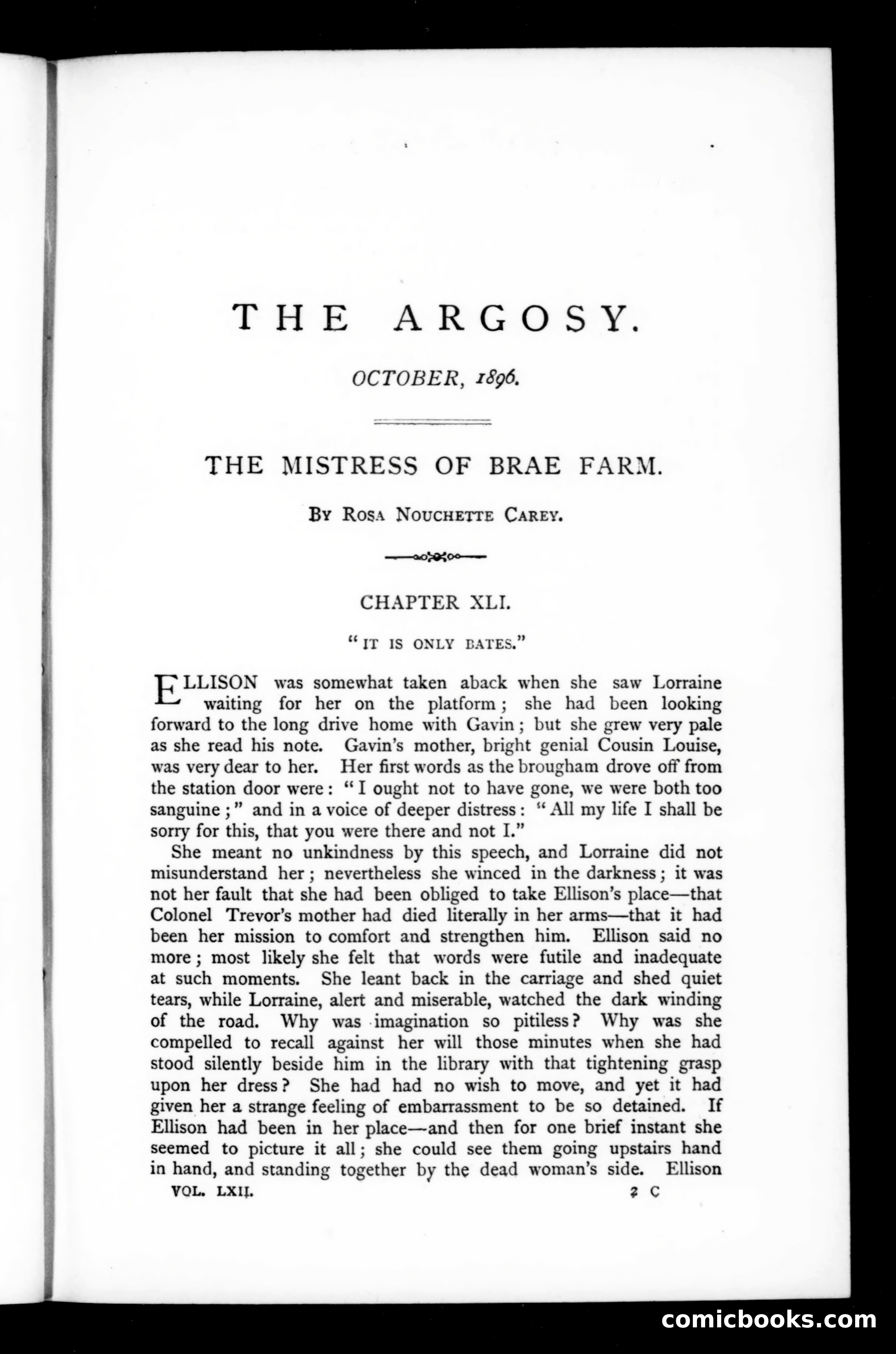 The Argosy, Vol. 62 — page 1 of 129