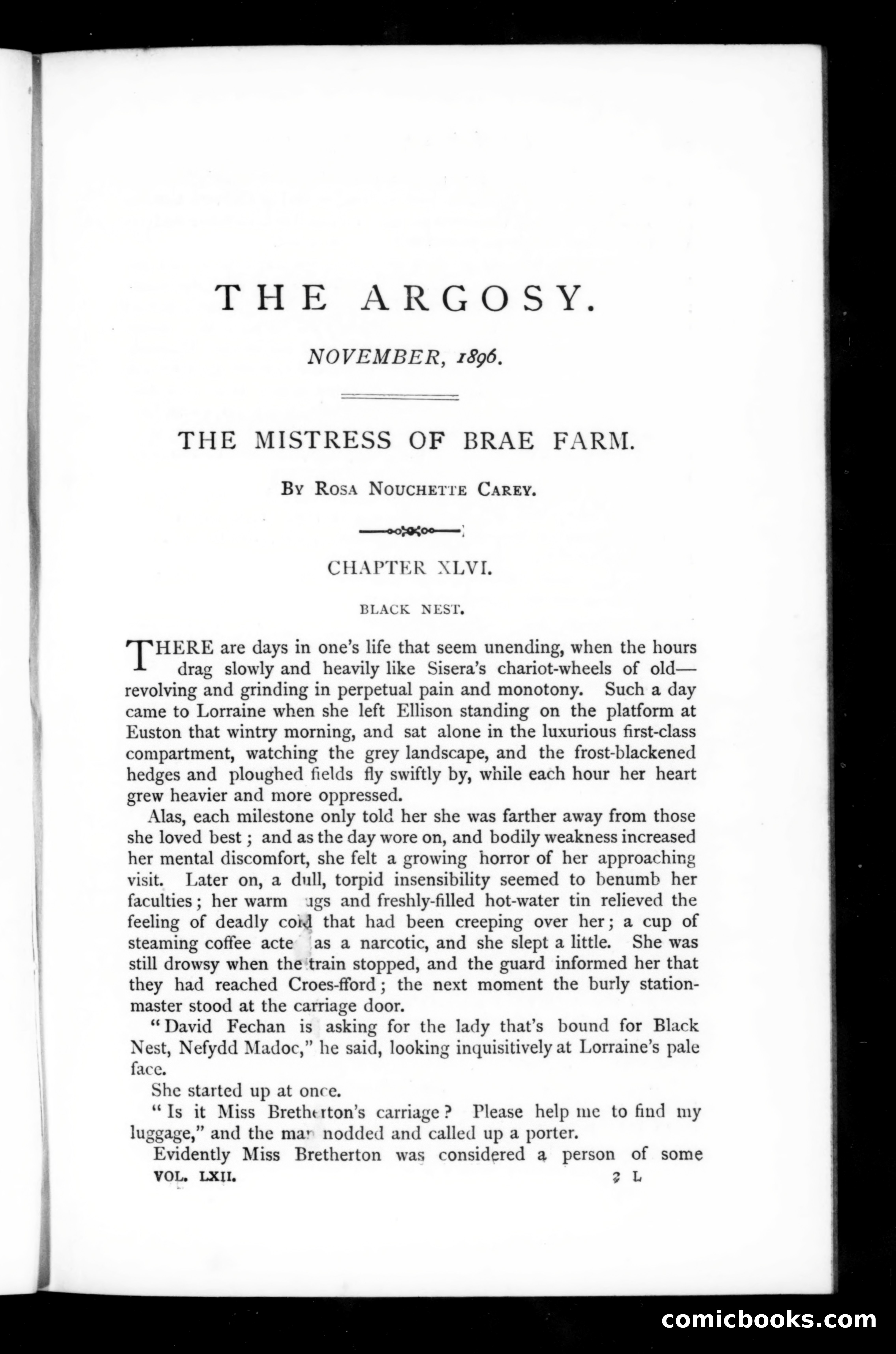 The Argosy, Vol. 62 — page 1 of 129