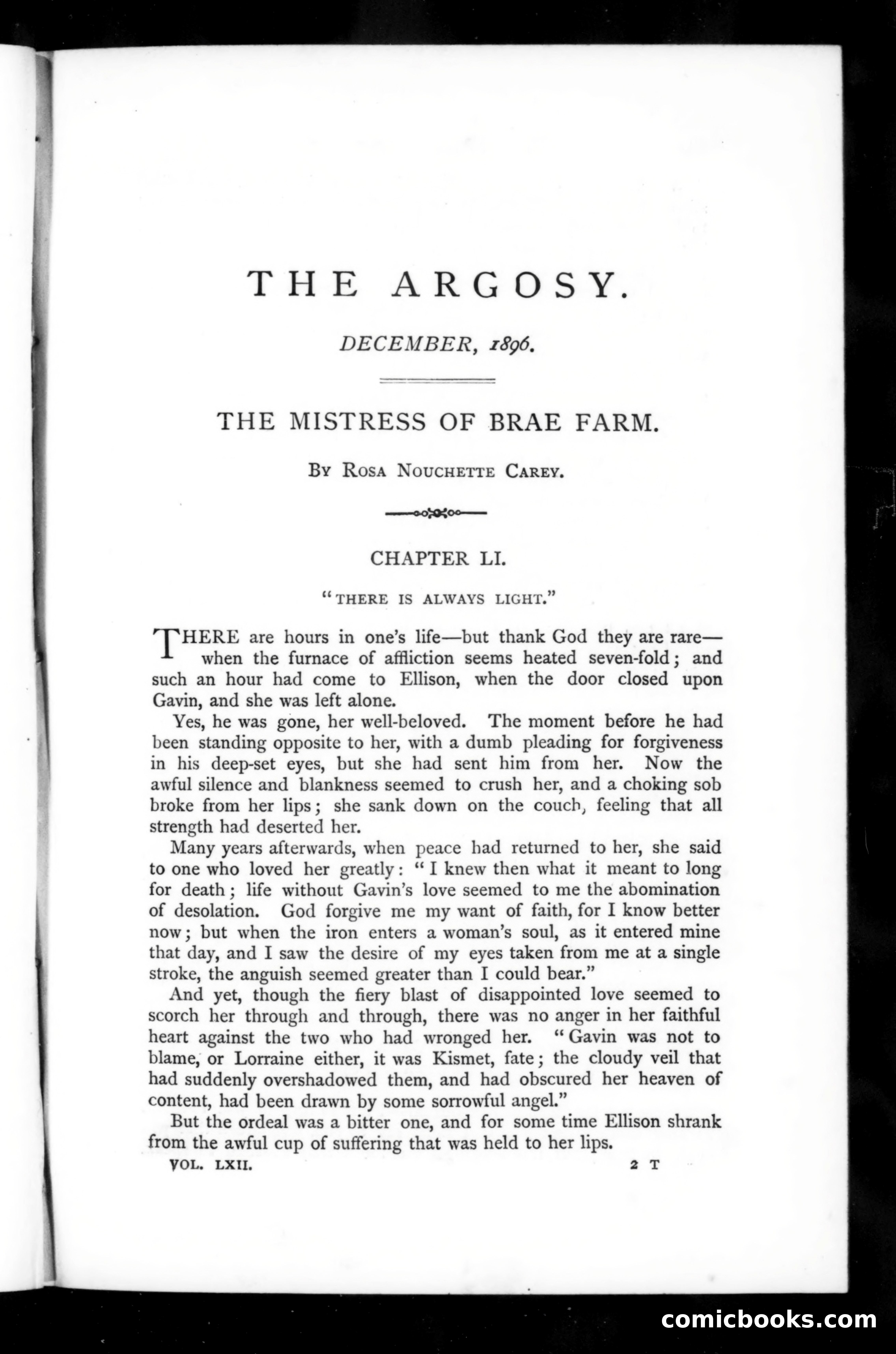 The Argosy, Vol. 62 — page 1 of 129