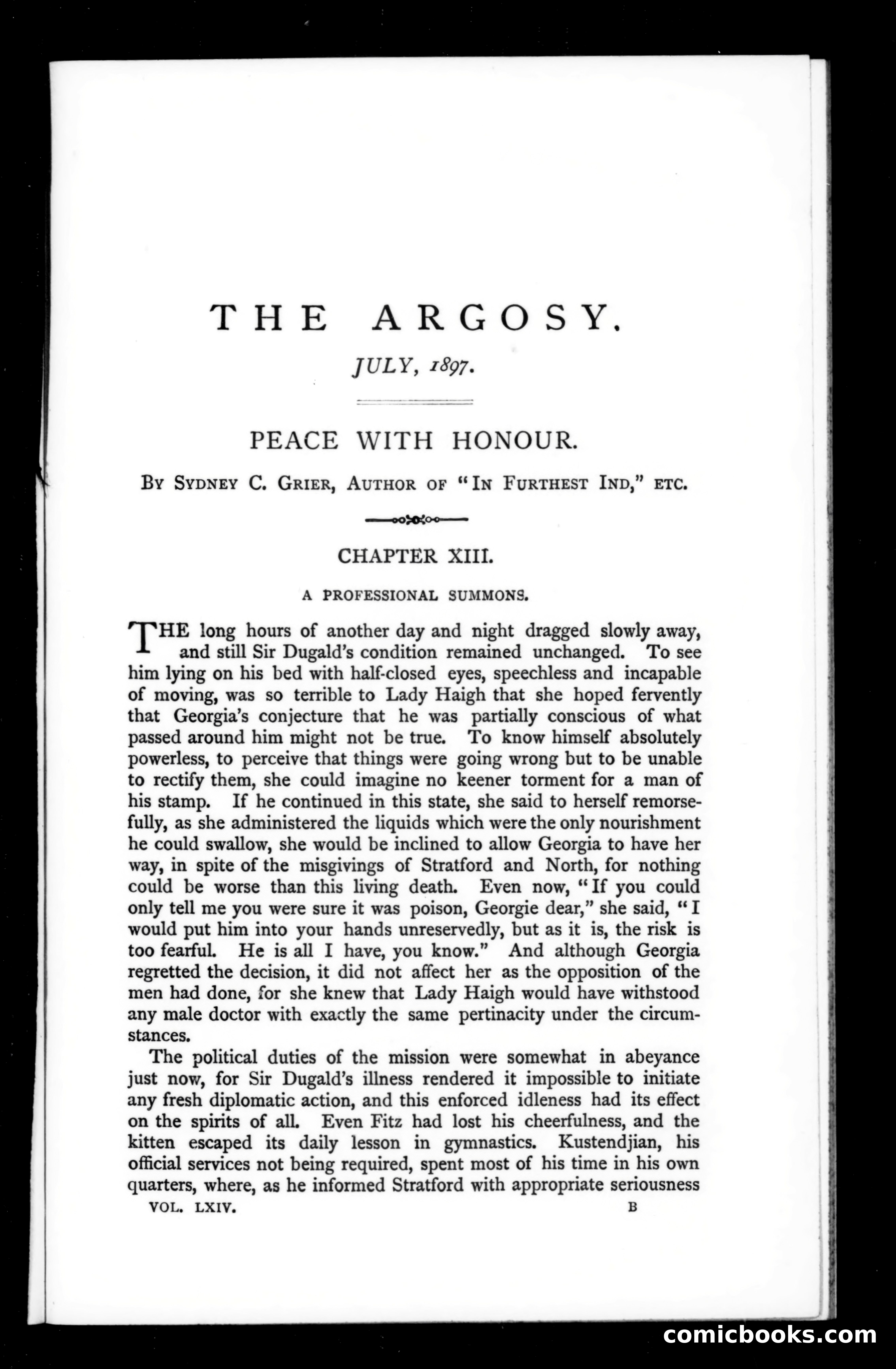 The Argosy, Vol. 64 — page 1 of 129