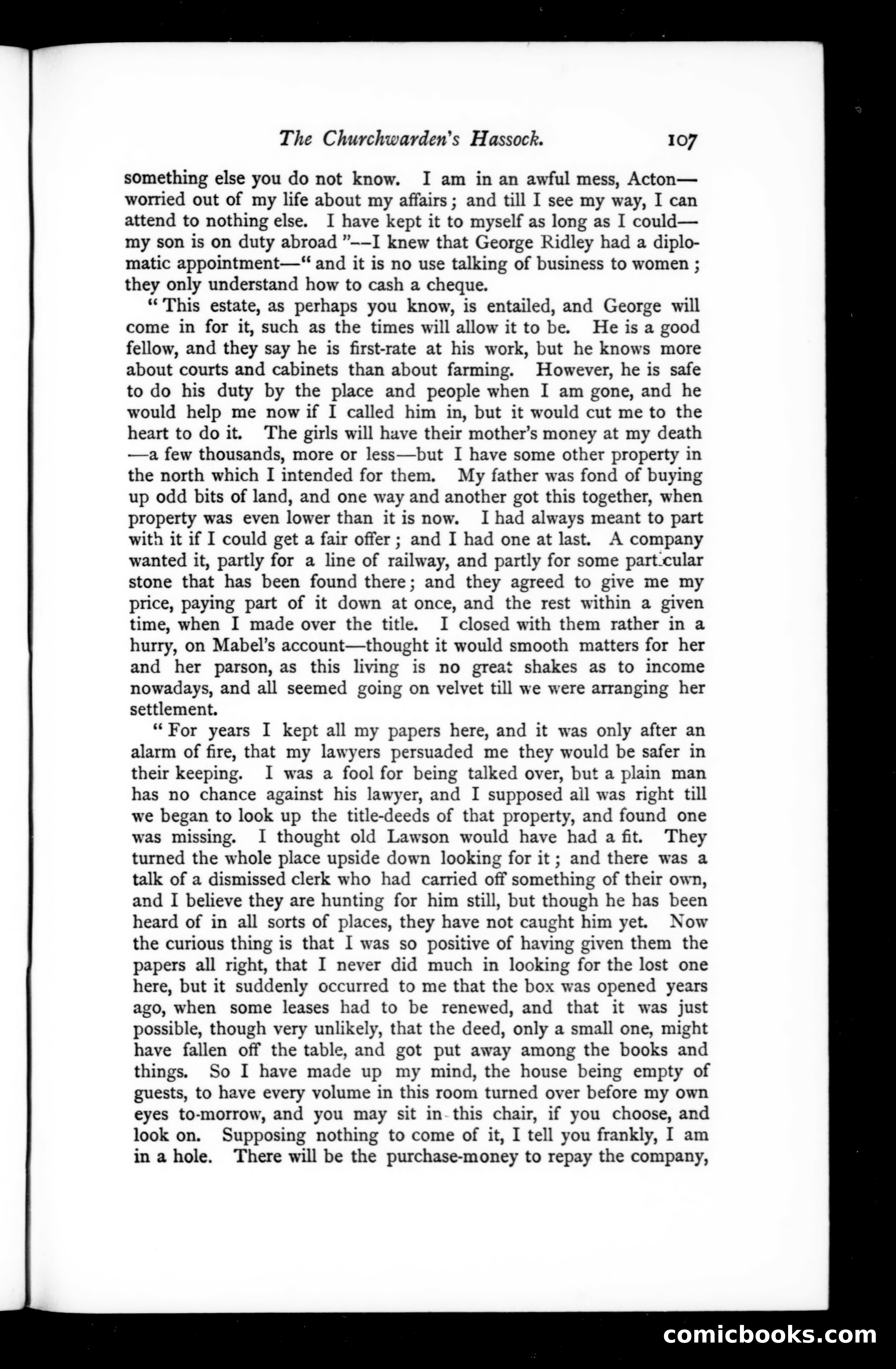 The Argosy, Vol. 65 — page 107 of 129