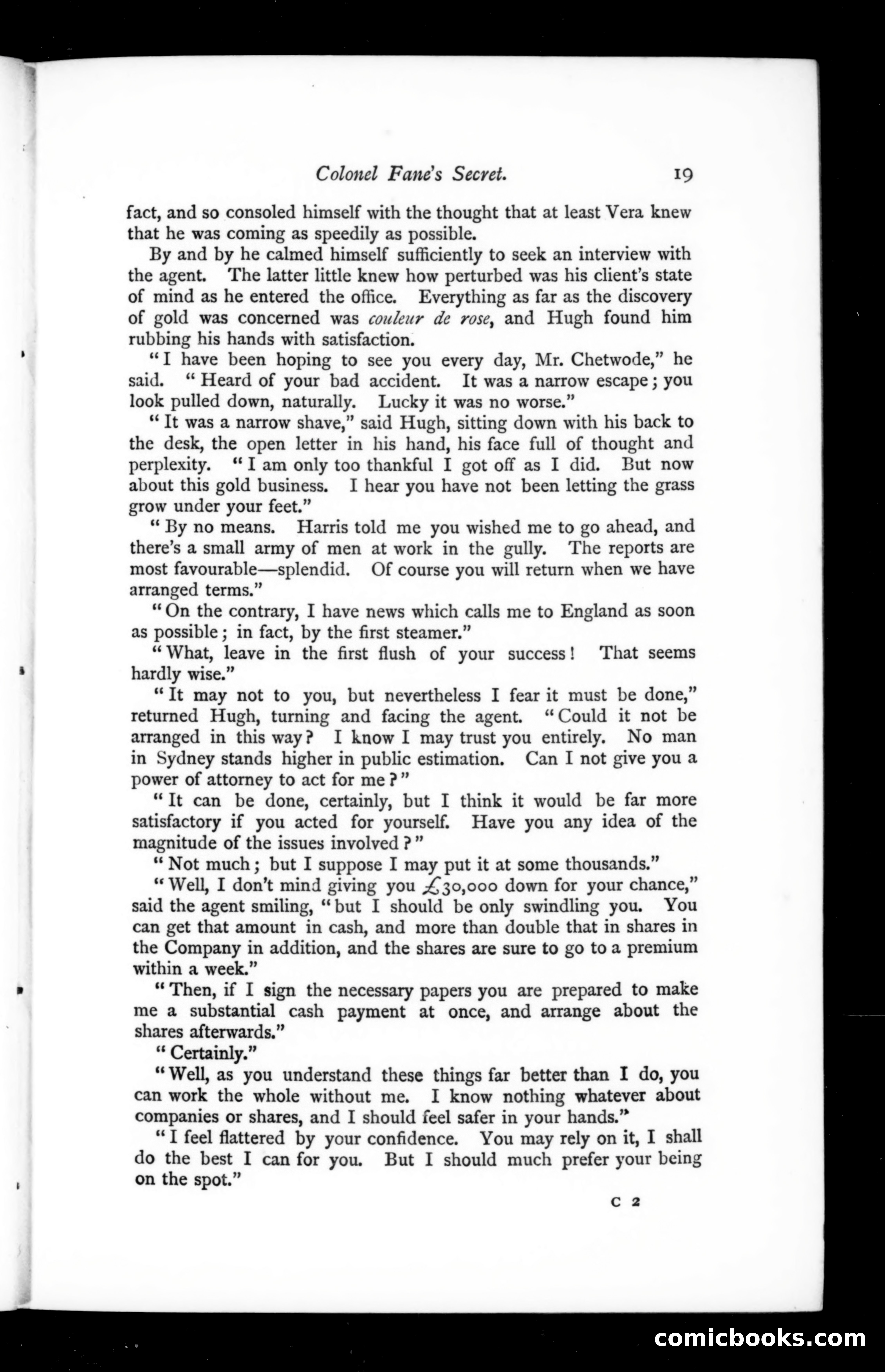 The Argosy, Vol. LXVI — page 19 of 129