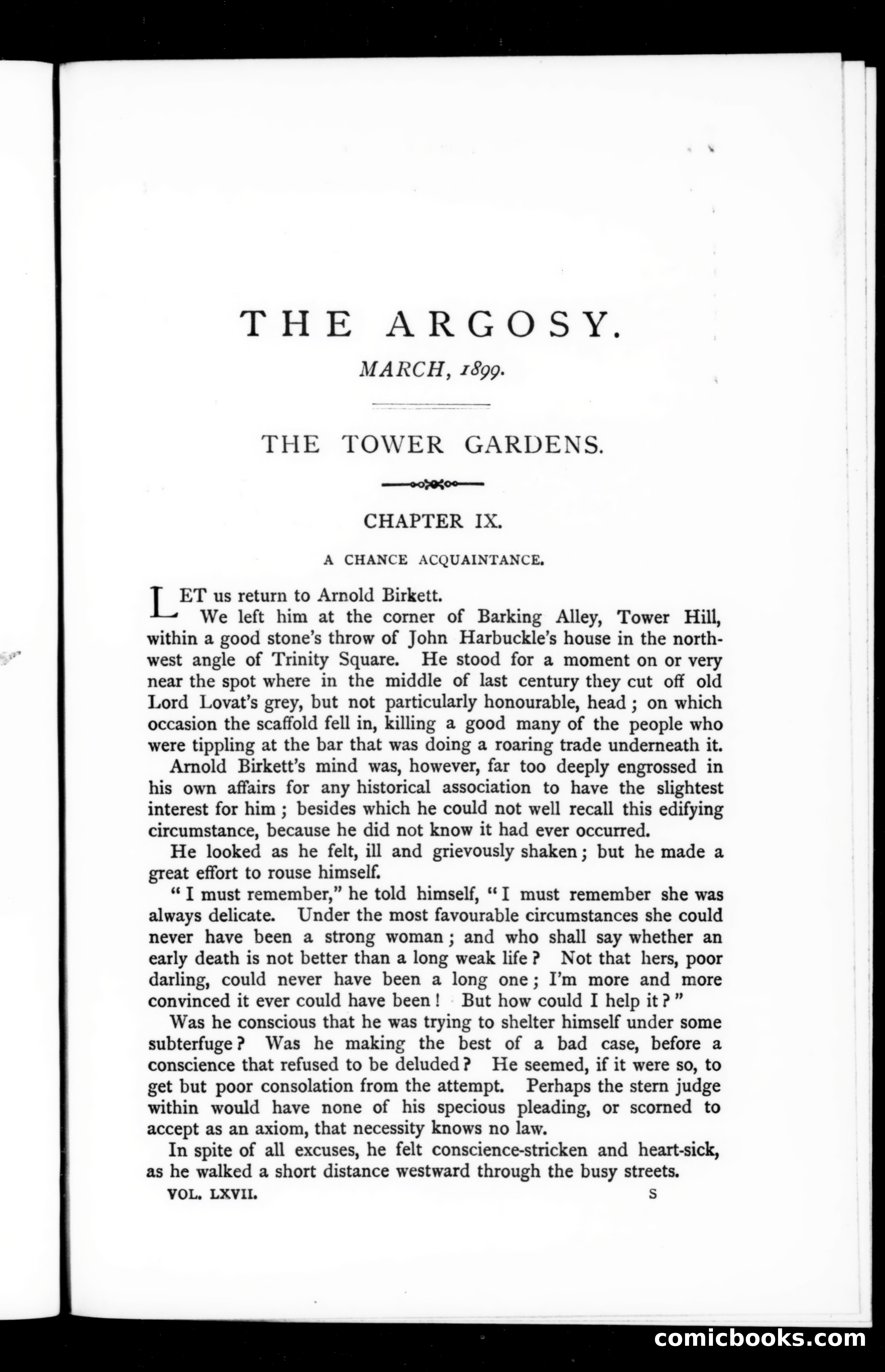 The Argosy, Vol. 67 — page 1 of 121