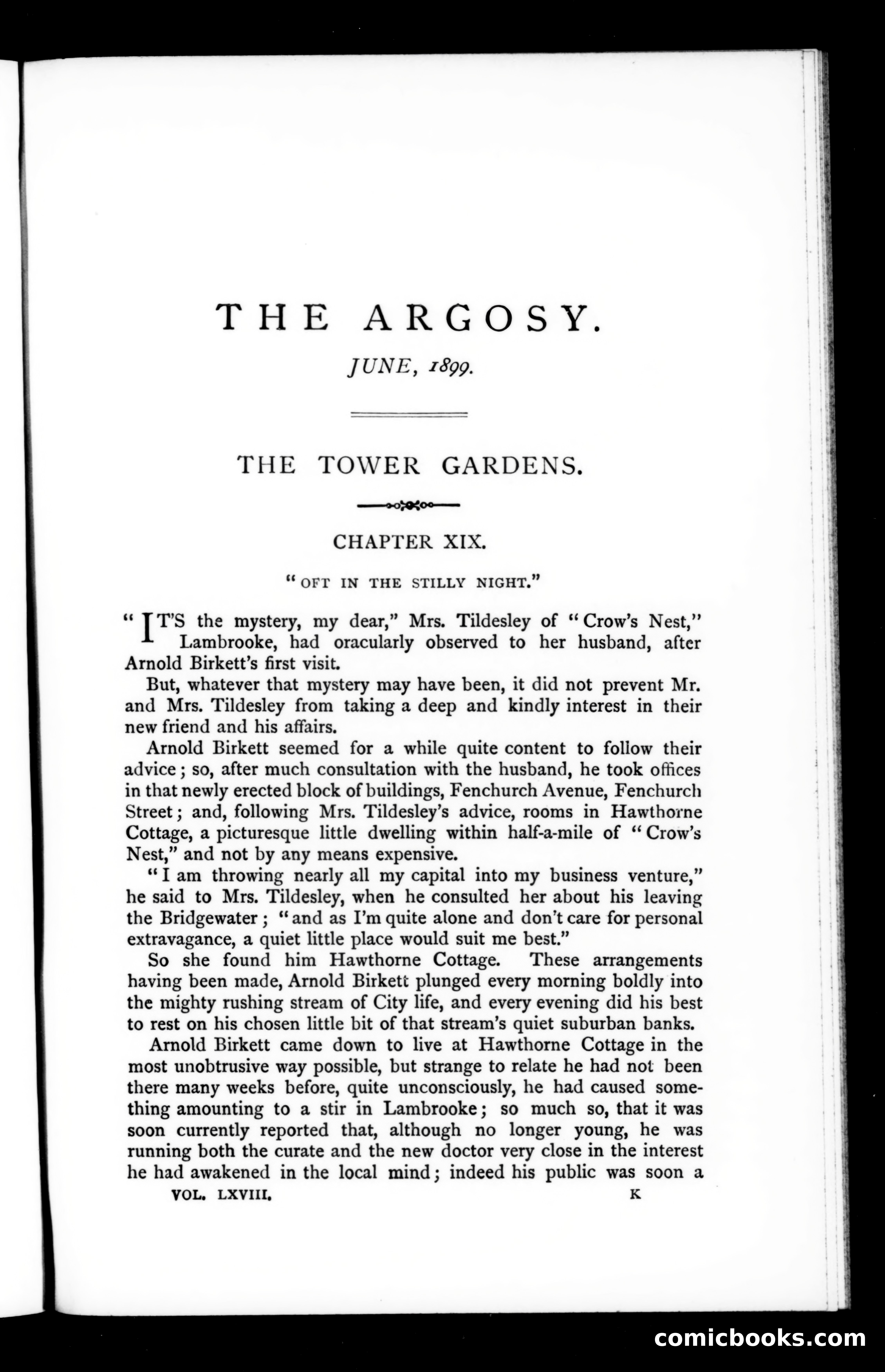 The Argosy, Vol. 68 — page 1 of 121