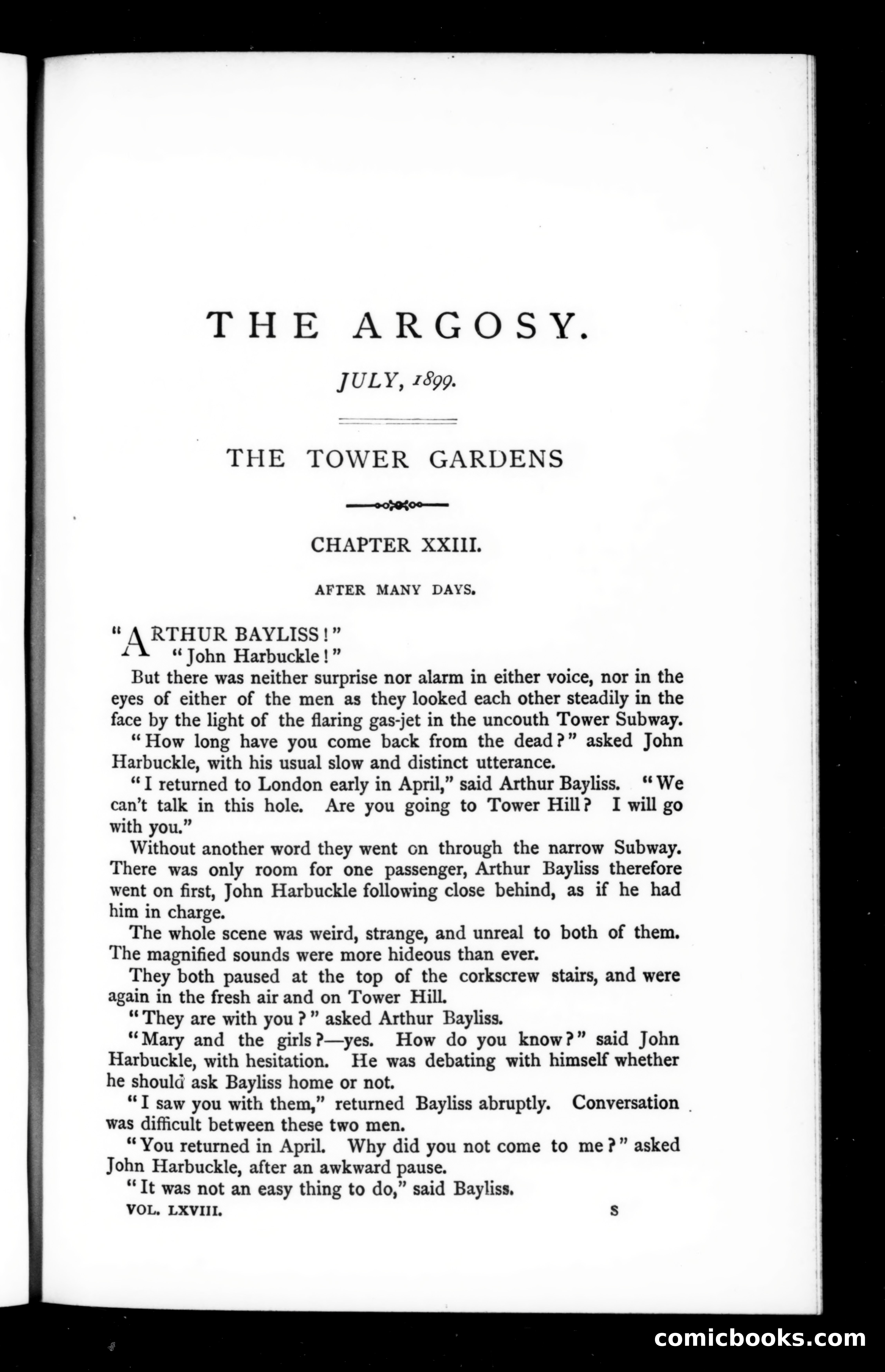 The Argosy, Vol. 68 — page 1 of 121
