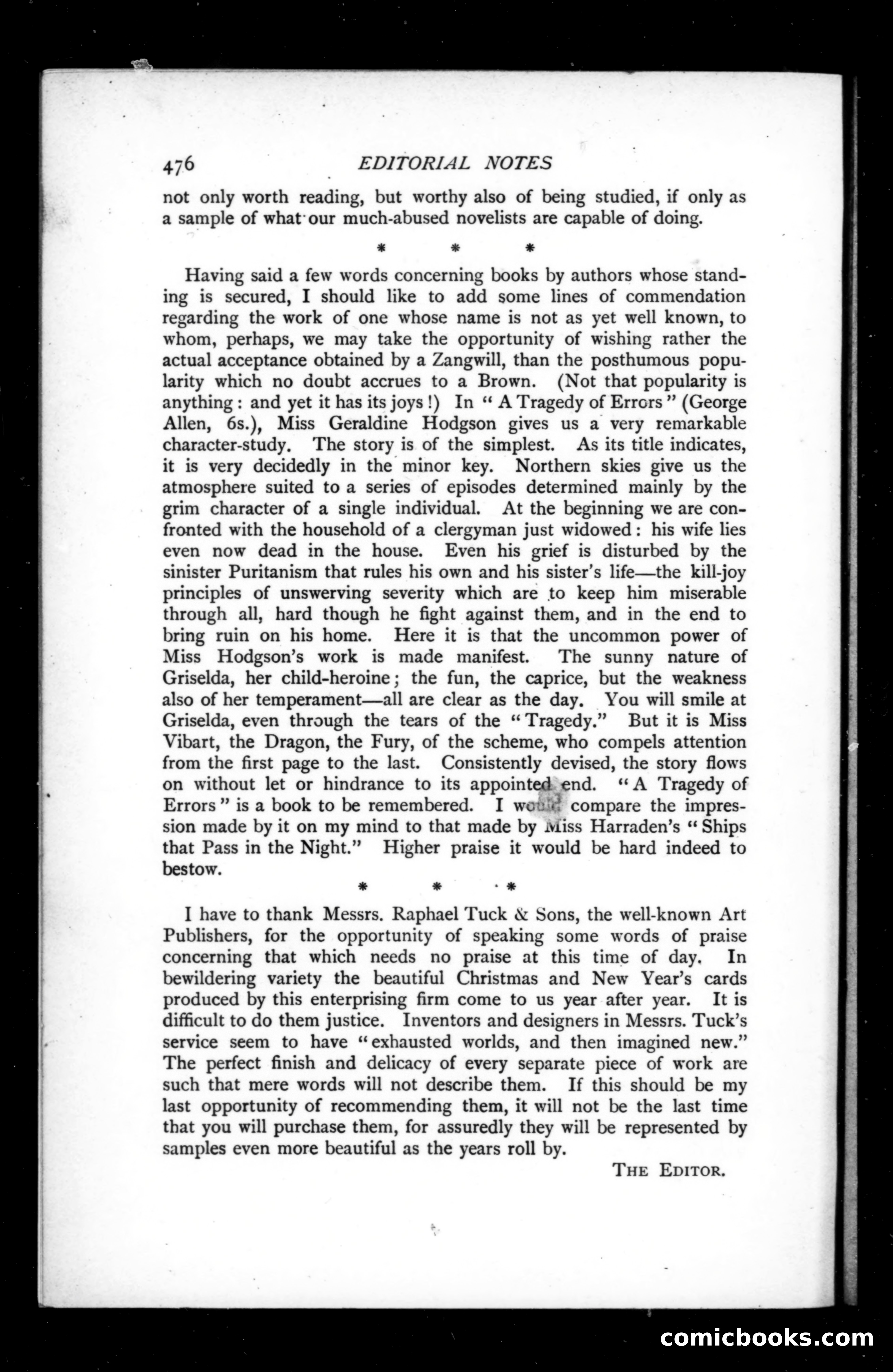 The Argosy, Vol. 72 — page 116 of 117