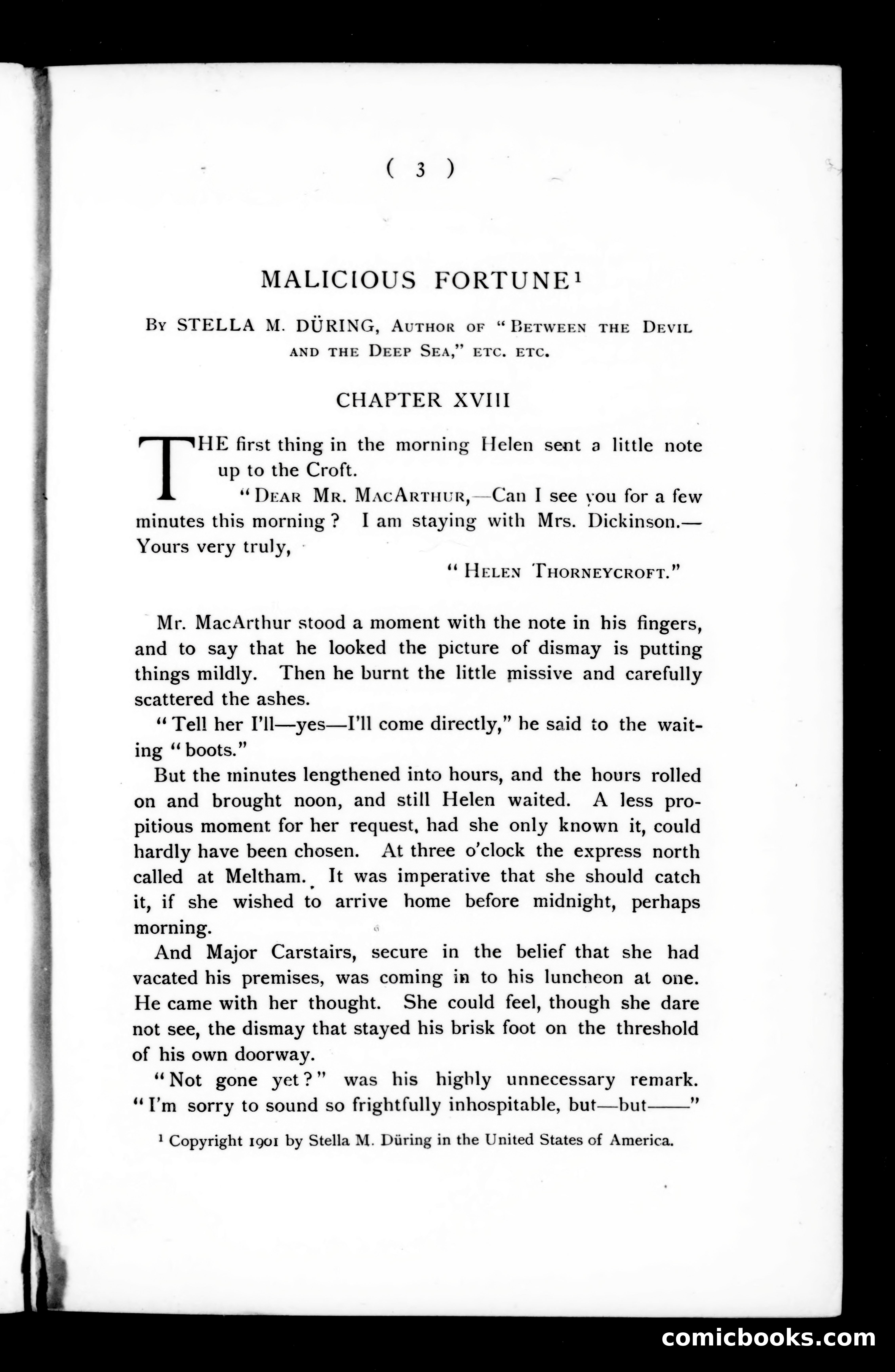 The Argosy, Vol. 75 — page 3 of 121